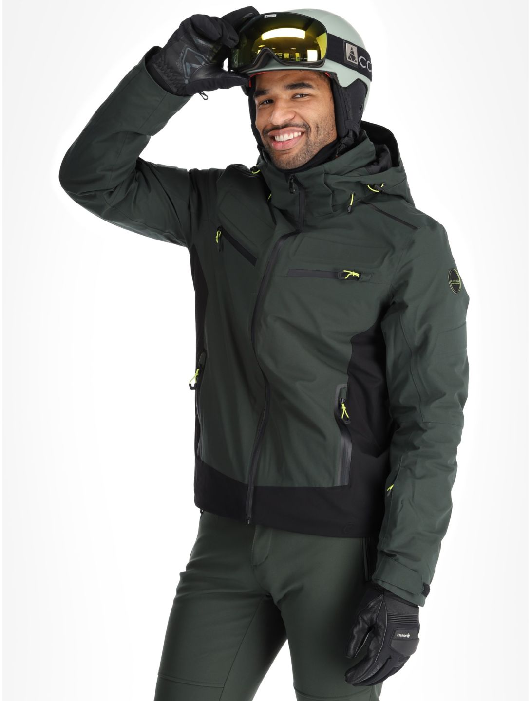 Icepeak, Farwell Skijacke Herren Dark Olive grün 