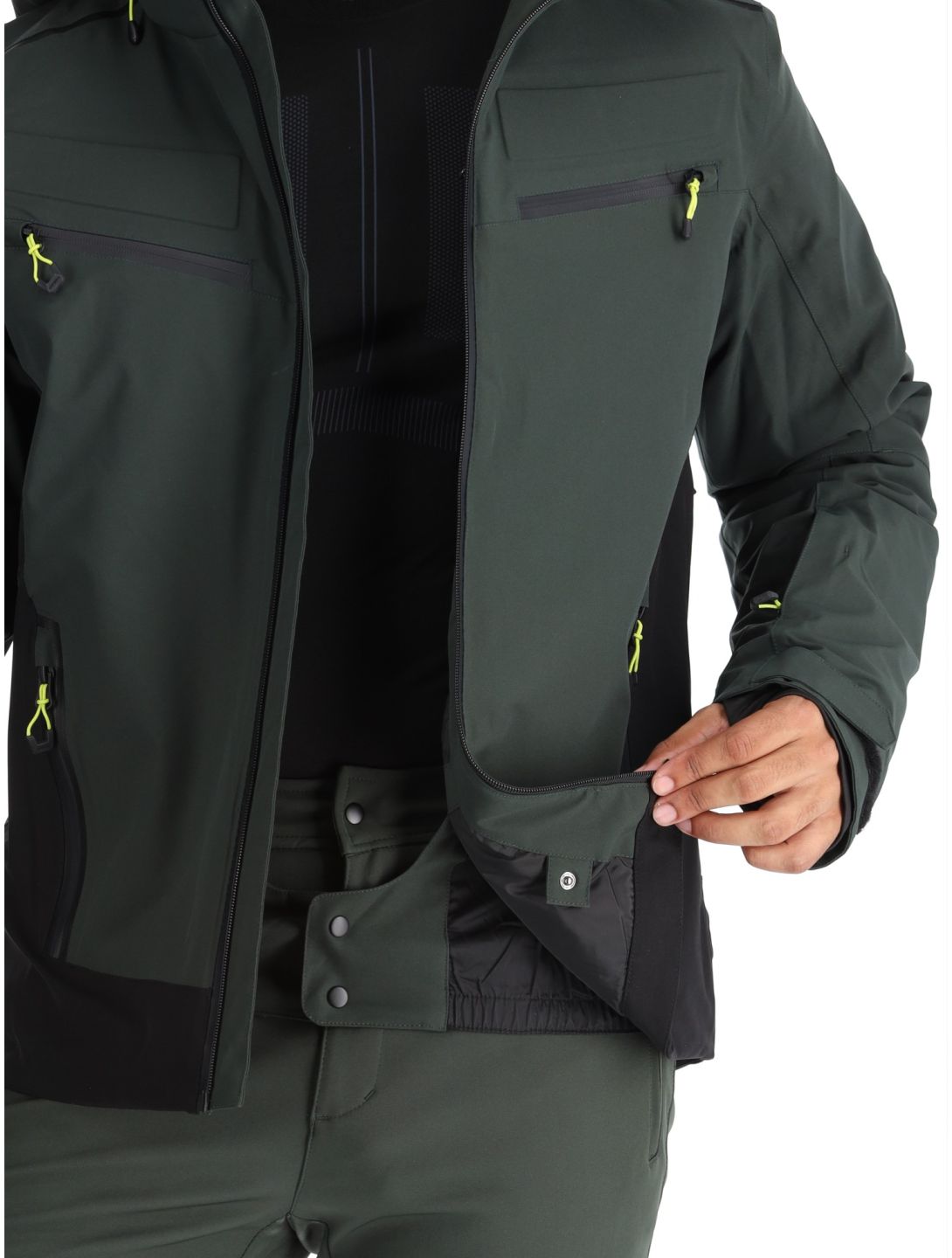 Icepeak, Farwell Skijacke Herren Dark Olive grün 