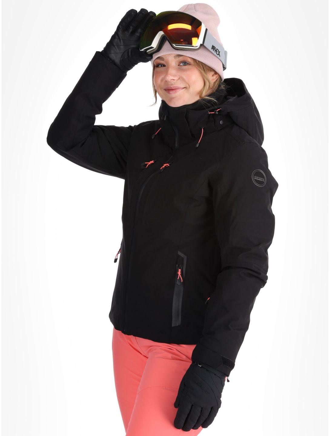 Icepeak, Fayette Skijacke Damen Black schwarz 