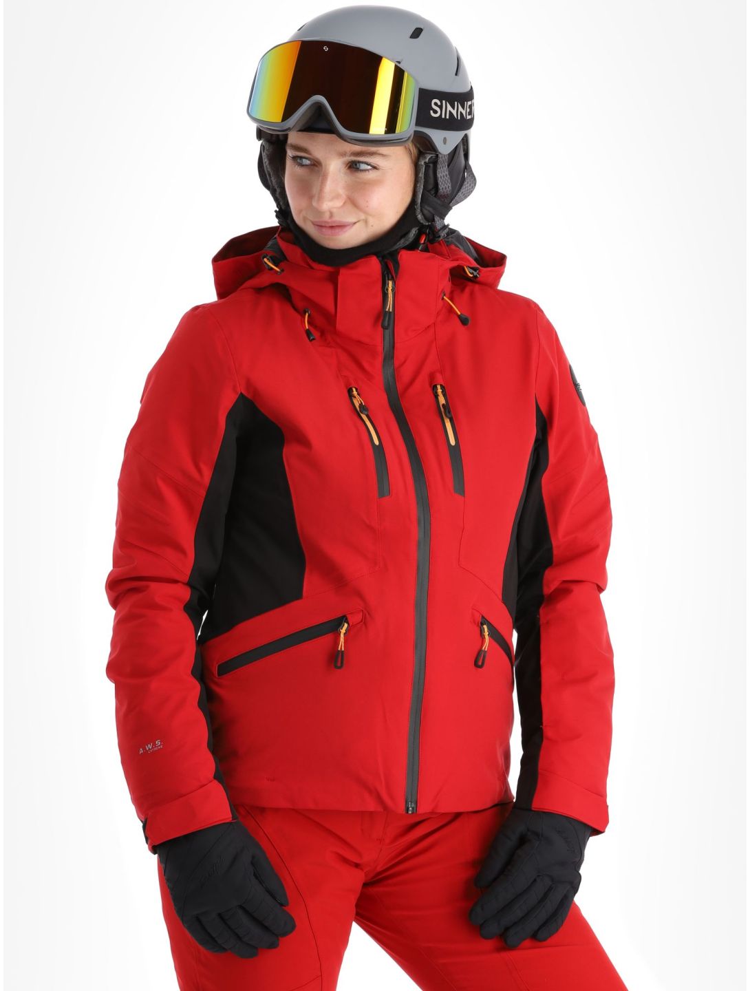 Icepeak, Fayette Skijacke Damen Burgundy burgund 