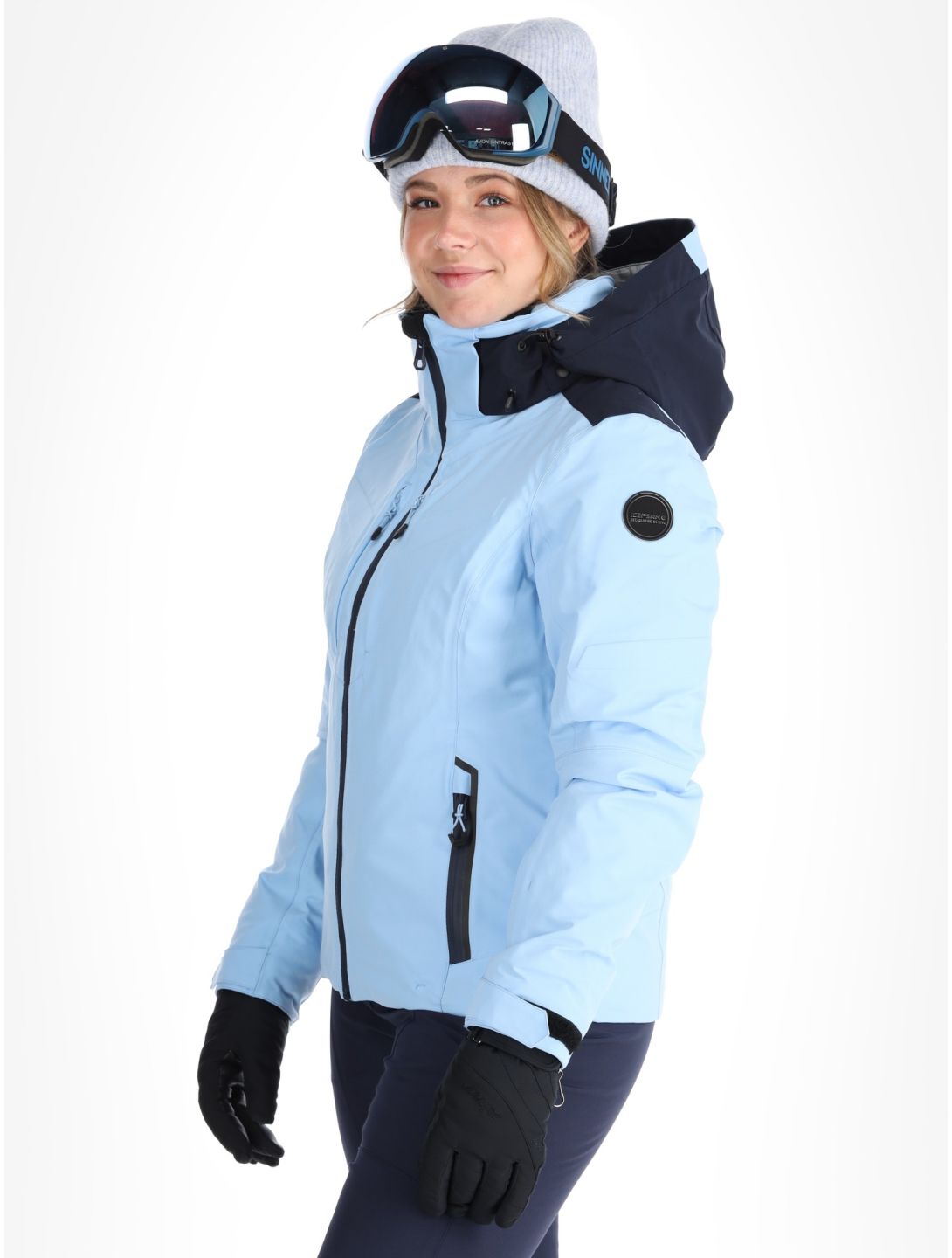 Icepeak, Fayette Skijacke Damen Light Blue blau 