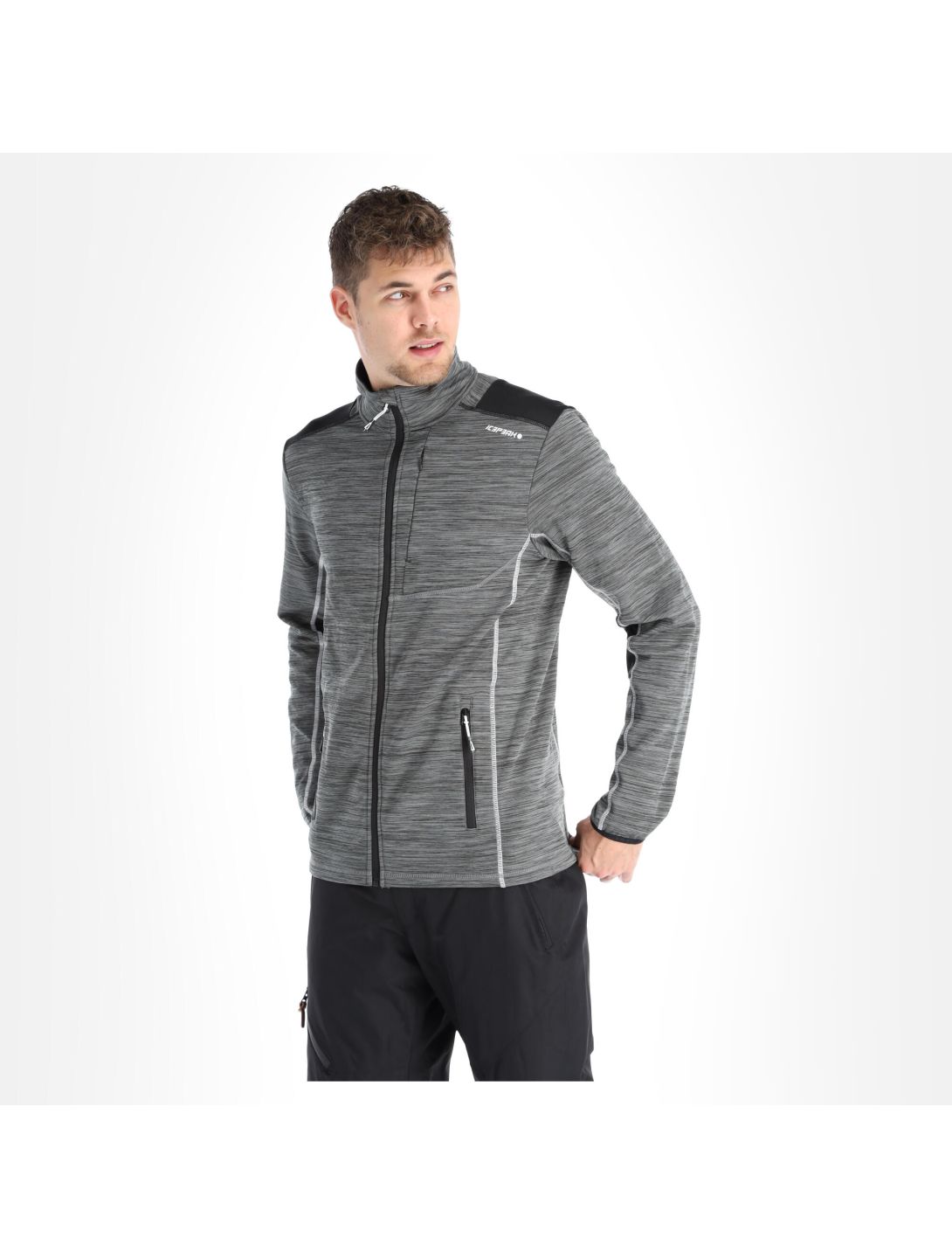 Icepeak, Felton Jacke Herren lead grau