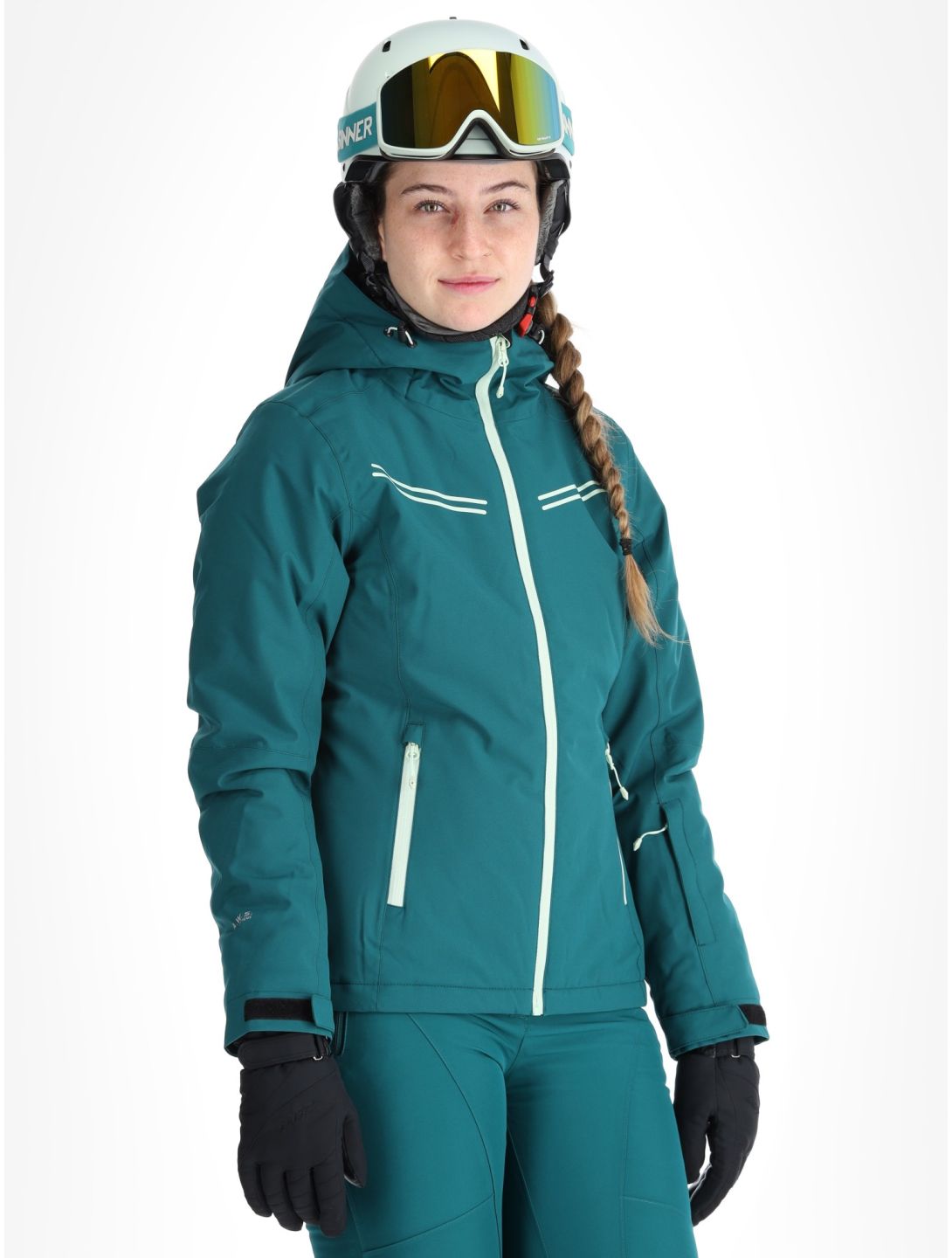 Icepeak, Fife Skijacke Damen Antique Green grün 