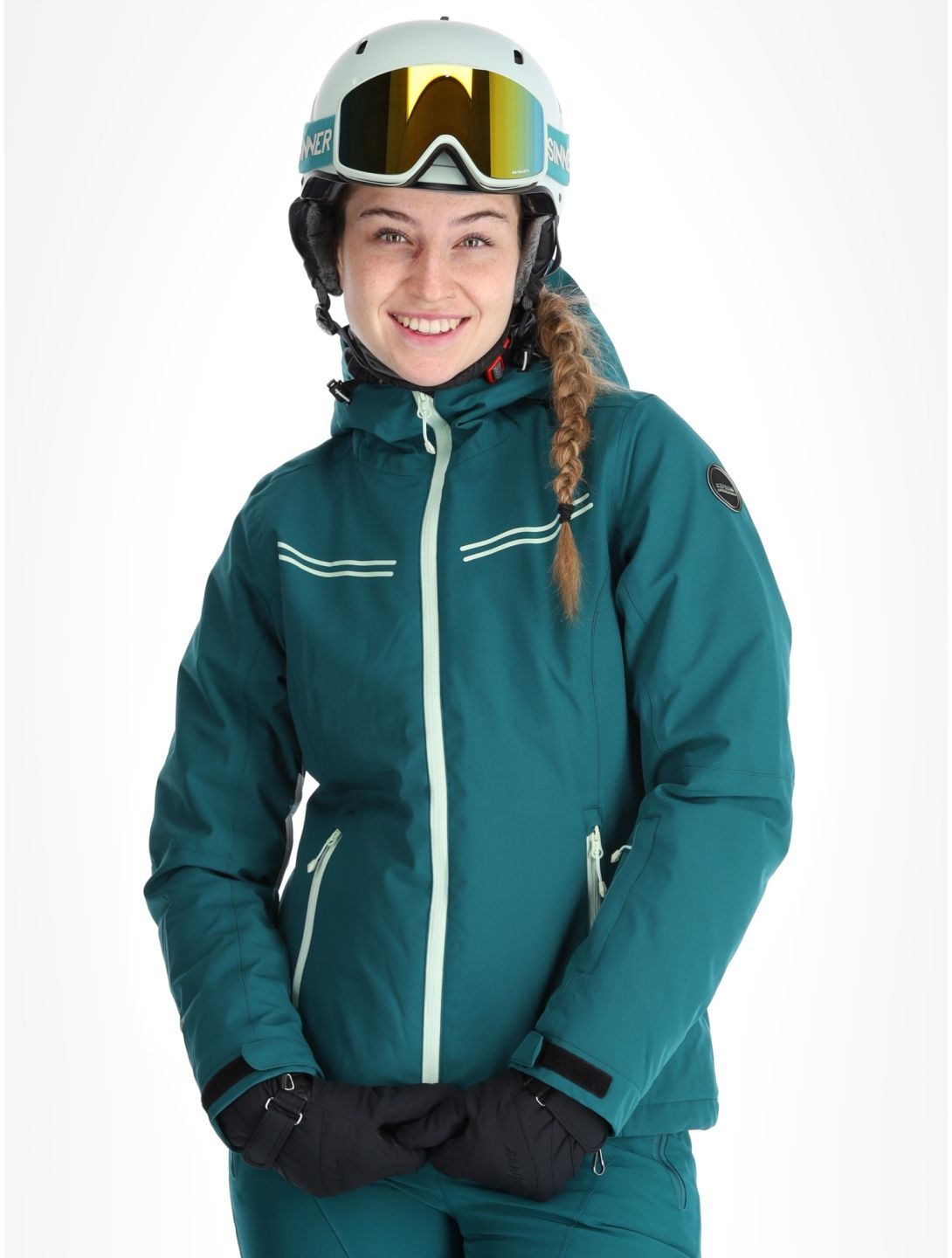 Icepeak, Fife Skijacke Damen Antique Green grün 