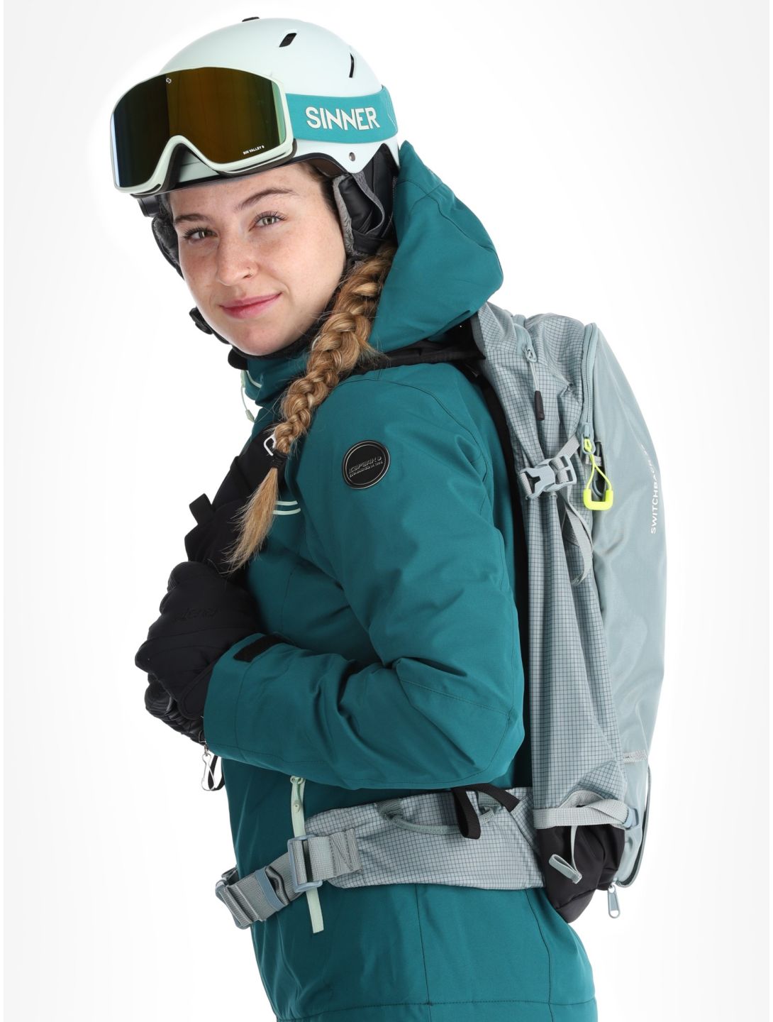 Icepeak, Fife Skijacke Damen Antique Green grün 