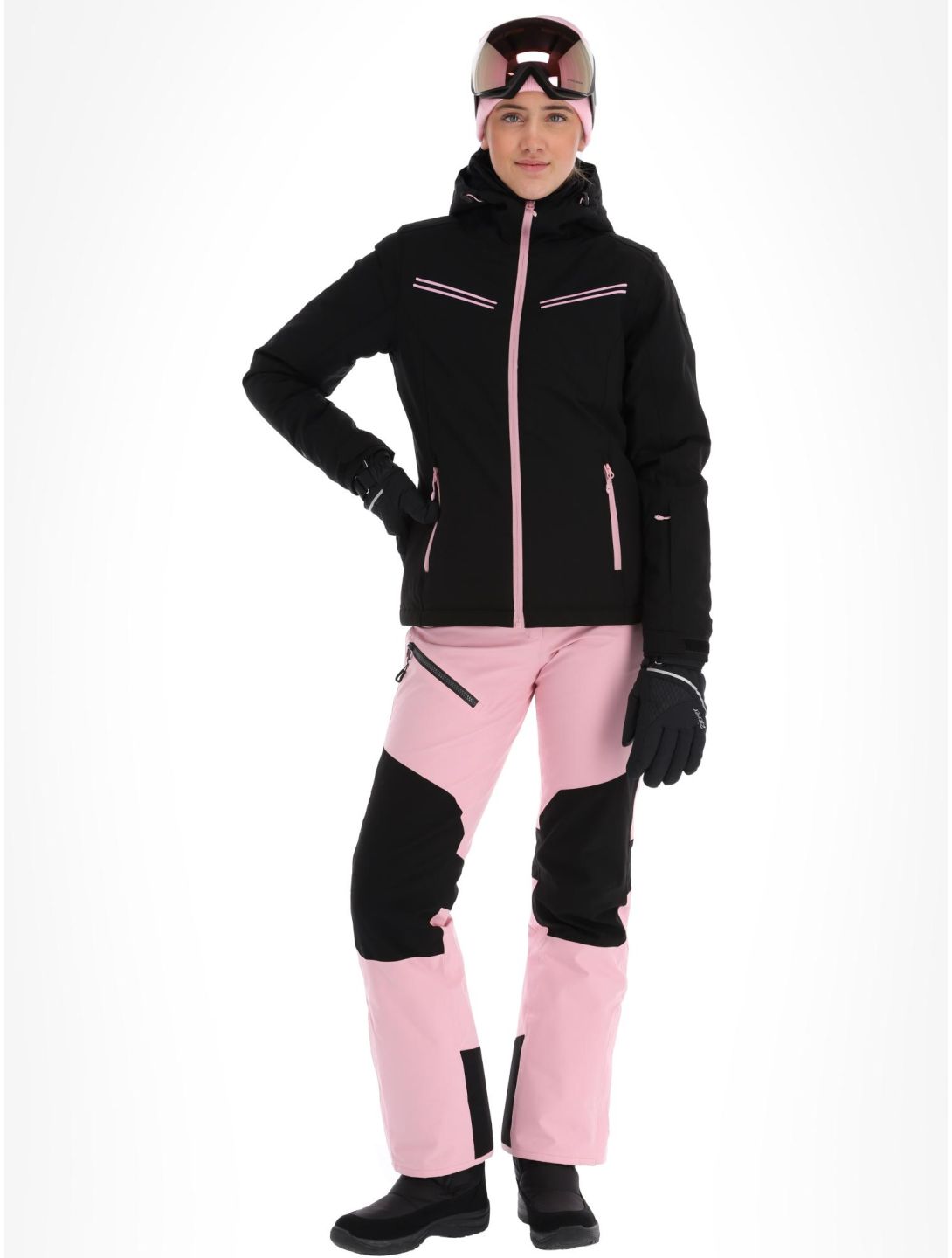 Icepeak, Fife Skijacke Damen Black schwarz 