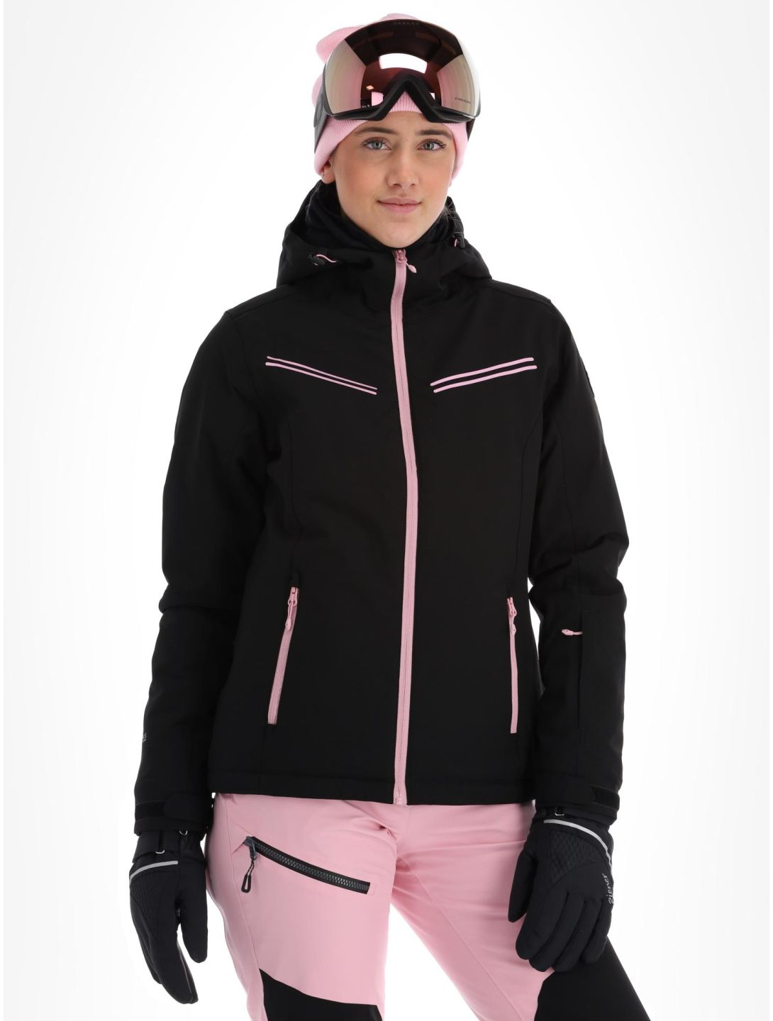 Icepeak, Fife Skijacke Damen Black schwarz 