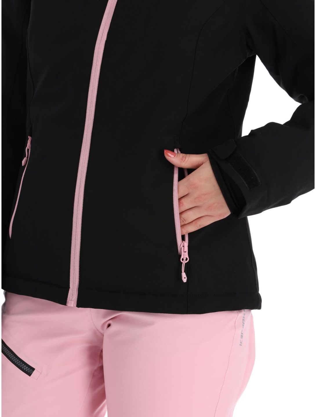 Icepeak, Fife Skijacke Damen Black schwarz 