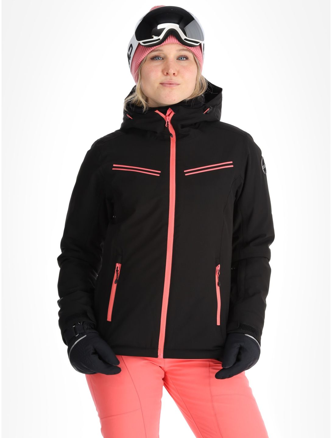 Icepeak, Fife Skijacke Damen Black schwarz 