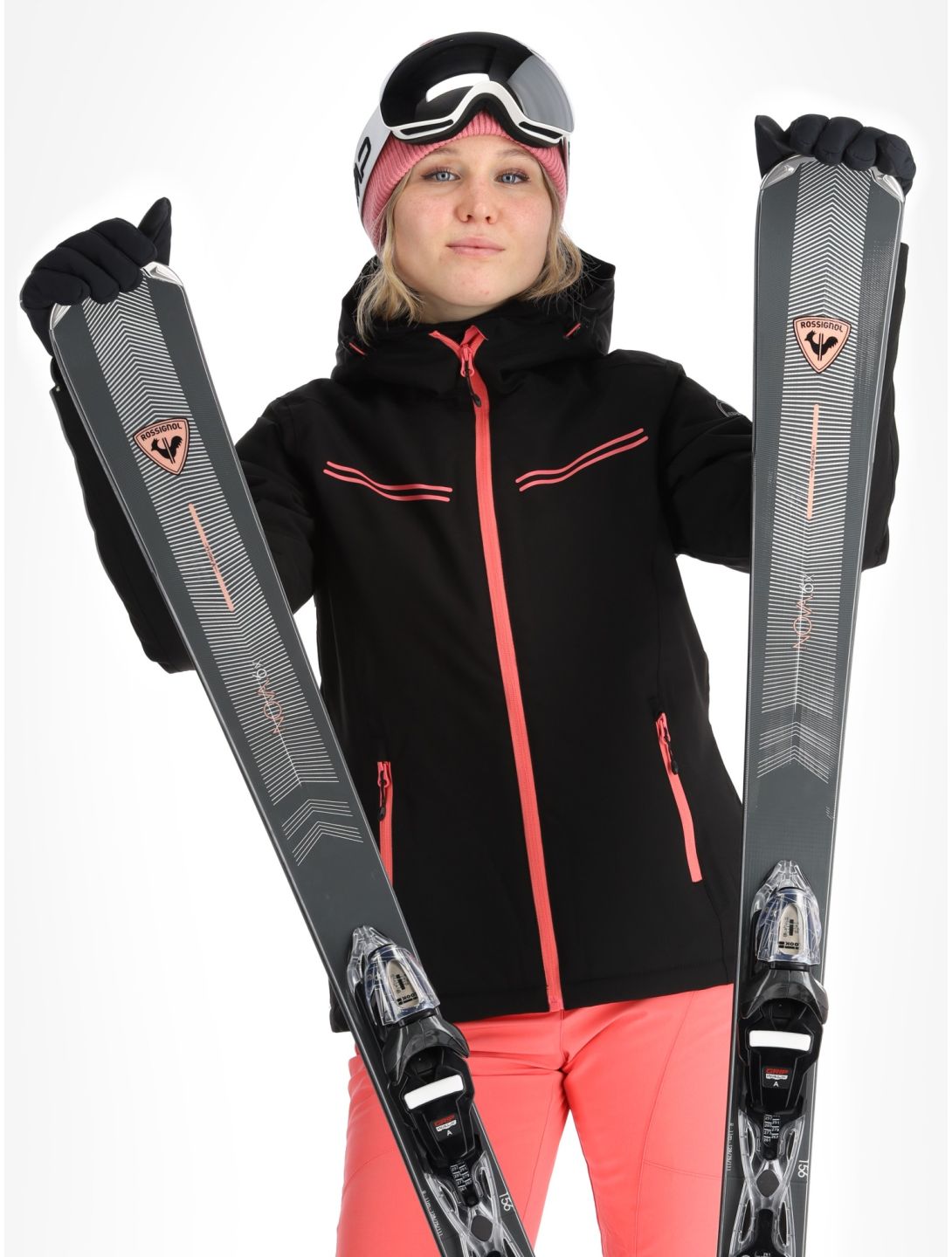 Icepeak, Fife Skijacke Damen Black schwarz 