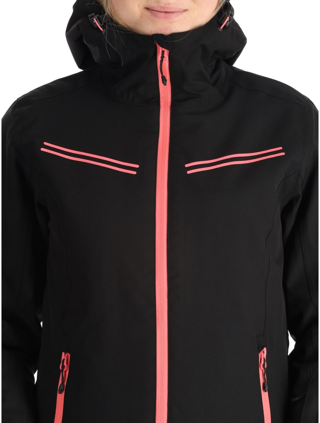 Icepeak, Fife Skijacke Damen Black schwarz 