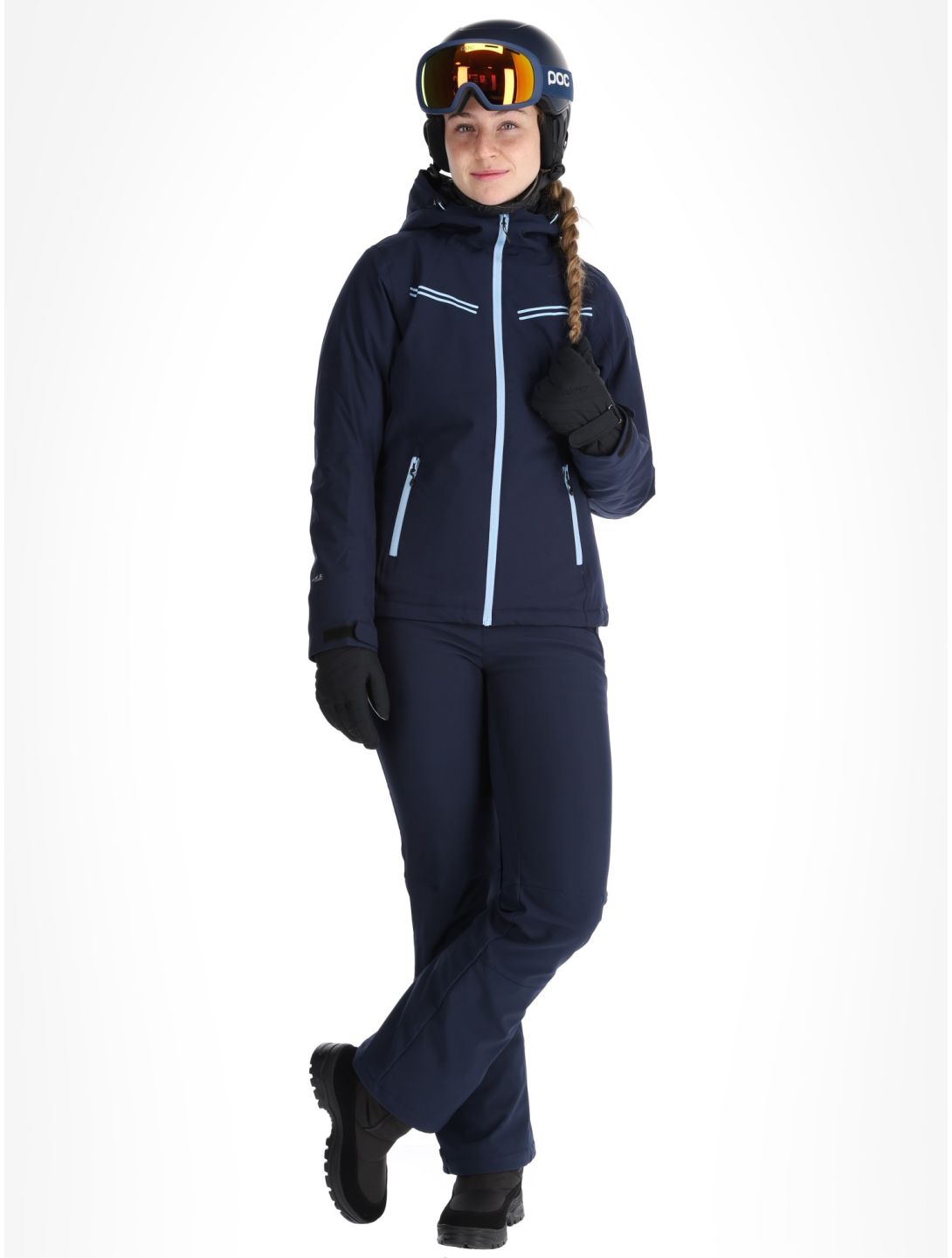 Icepeak, Fife Skijacke Damen Dark Blue blau 