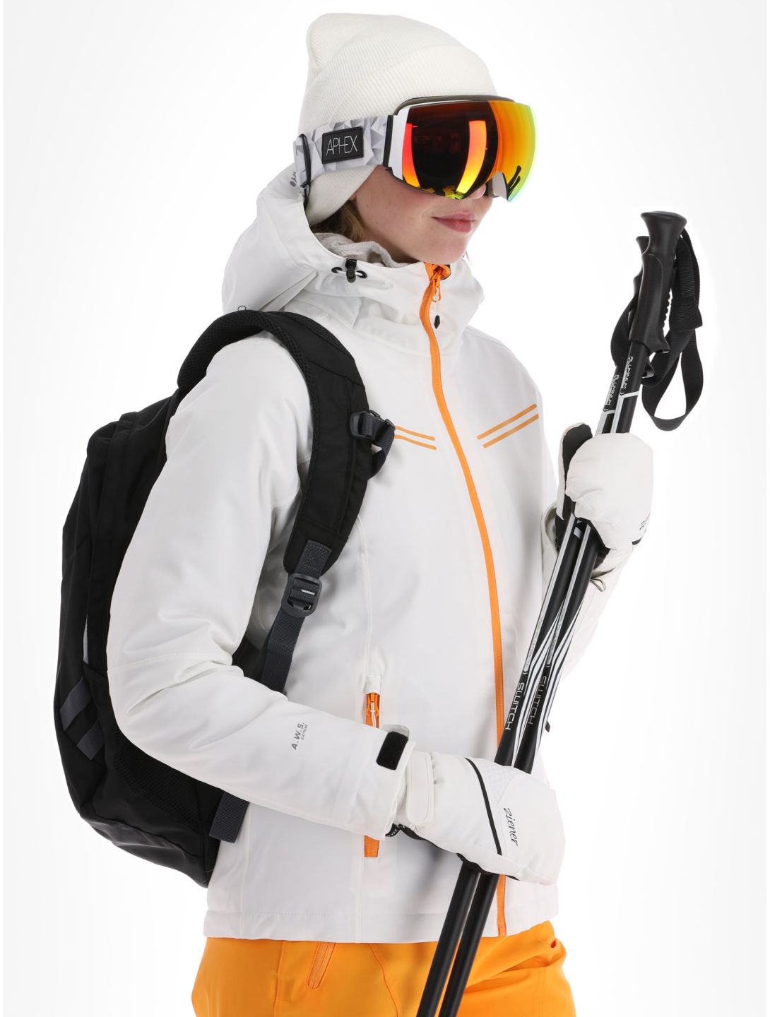 Icepeak, Fife Skijacke Damen Optic White weiß 