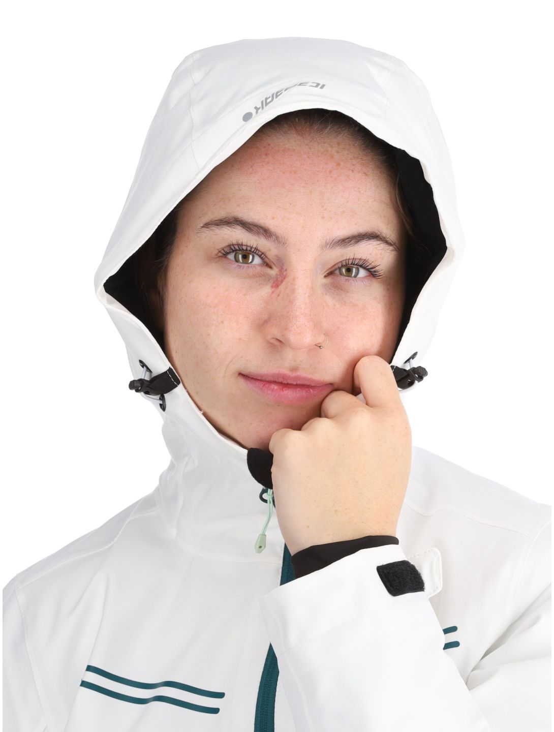 Icepeak, Fife Skijacke Damen Optic White weiß 