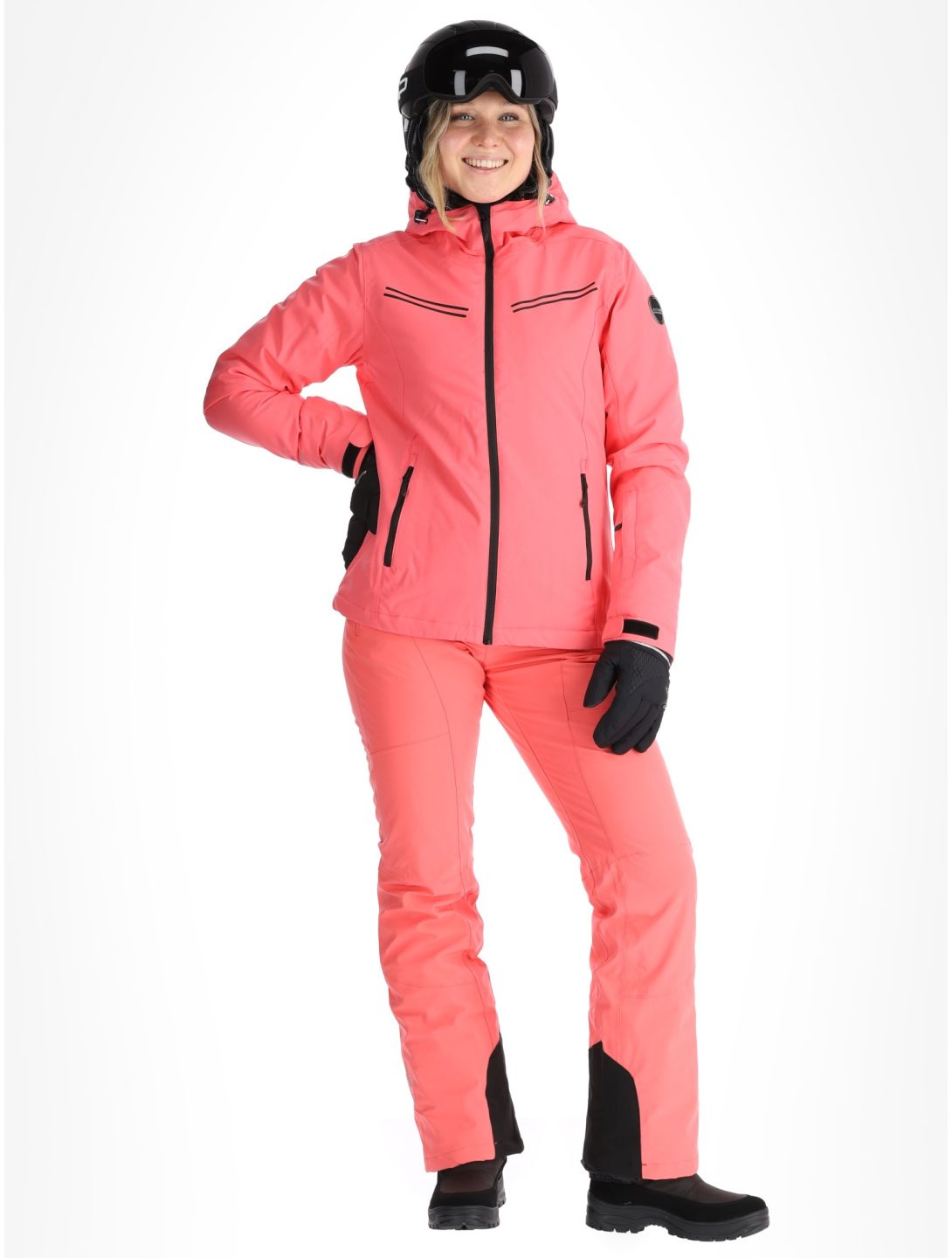 Icepeak, Fife Skijacke Damen Pink rosa 