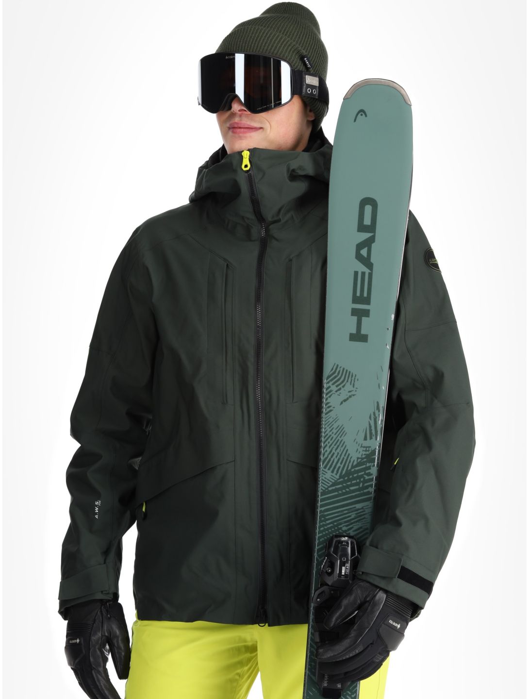 Icepeak, Fillmore Hardshell Skijacke Herren Dark Olive grün 