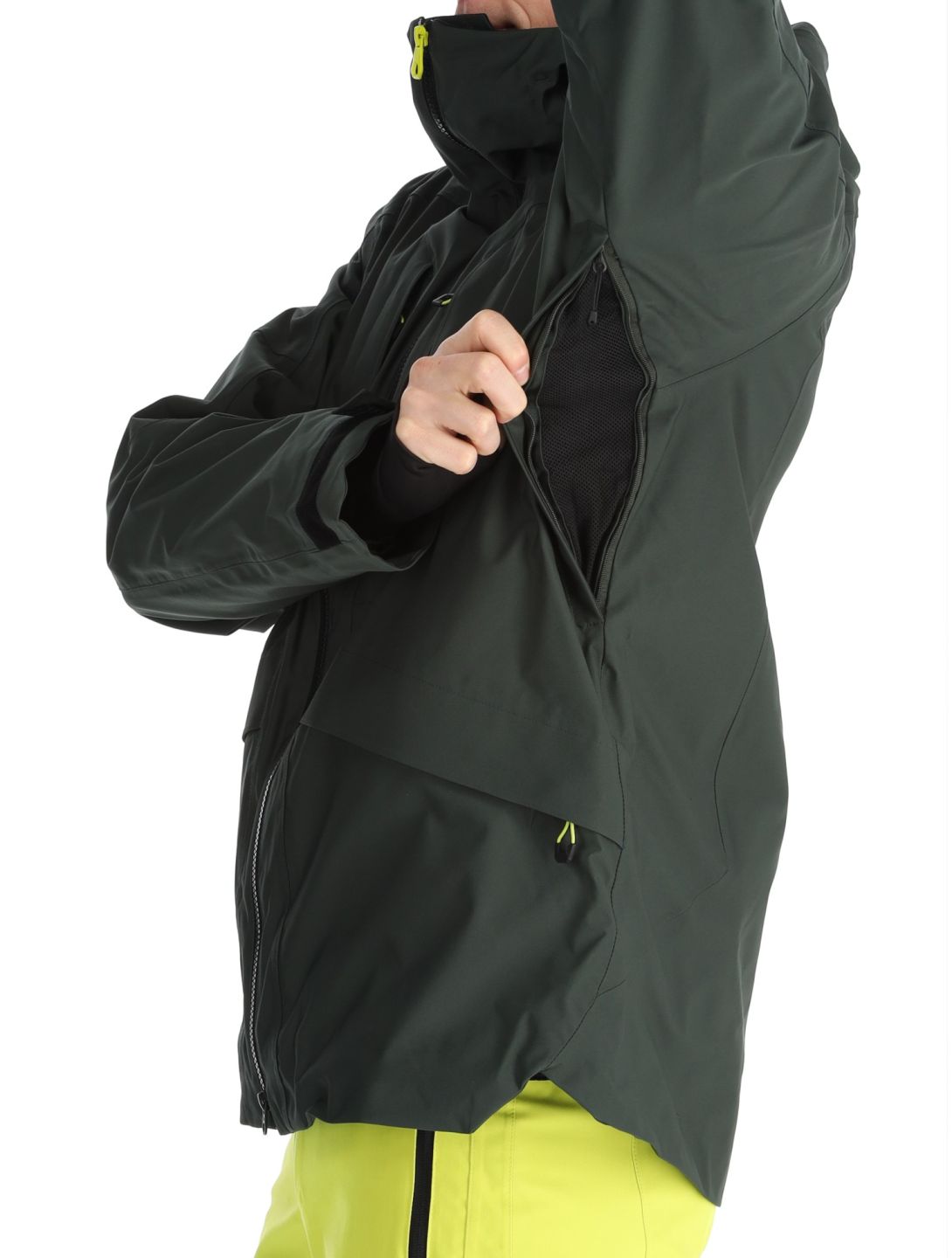 Icepeak, Fillmore Hardshell Skijacke Herren Dark Olive grün 