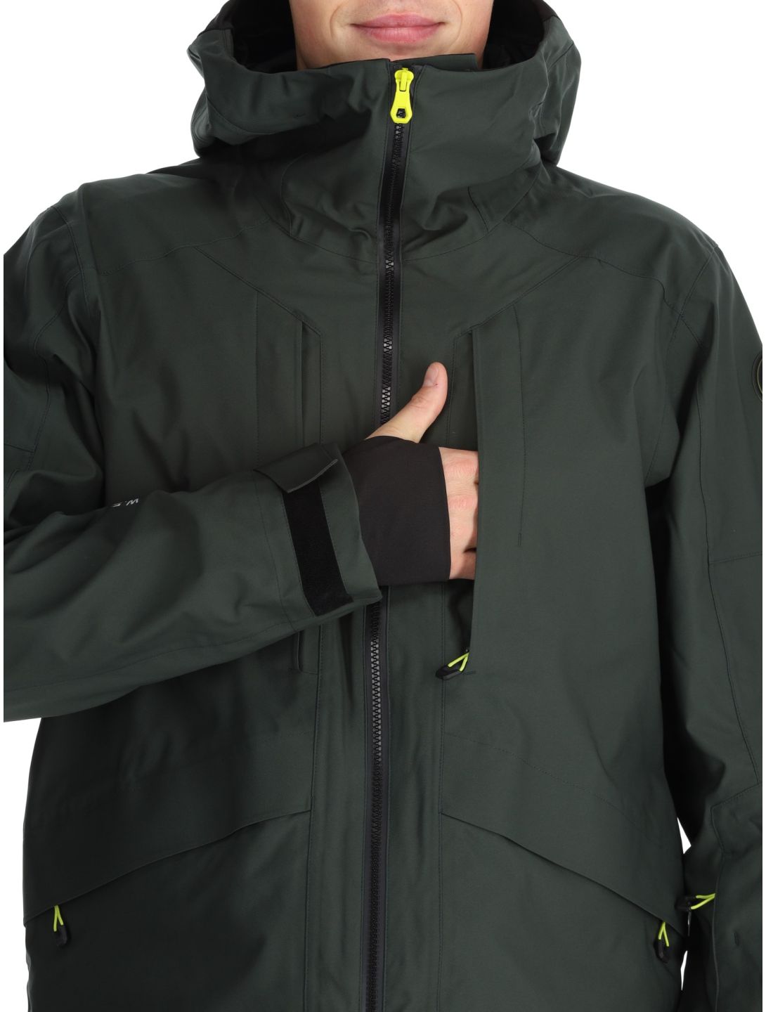 Icepeak, Fillmore Hardshell Skijacke Herren Dark Olive grün 