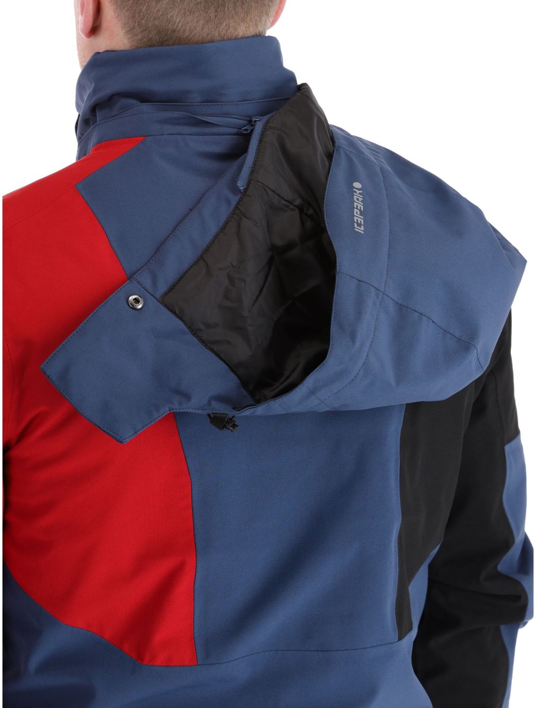 Icepeak, Fircrest Skijacke Herren Dark Blue rot, schwarz 