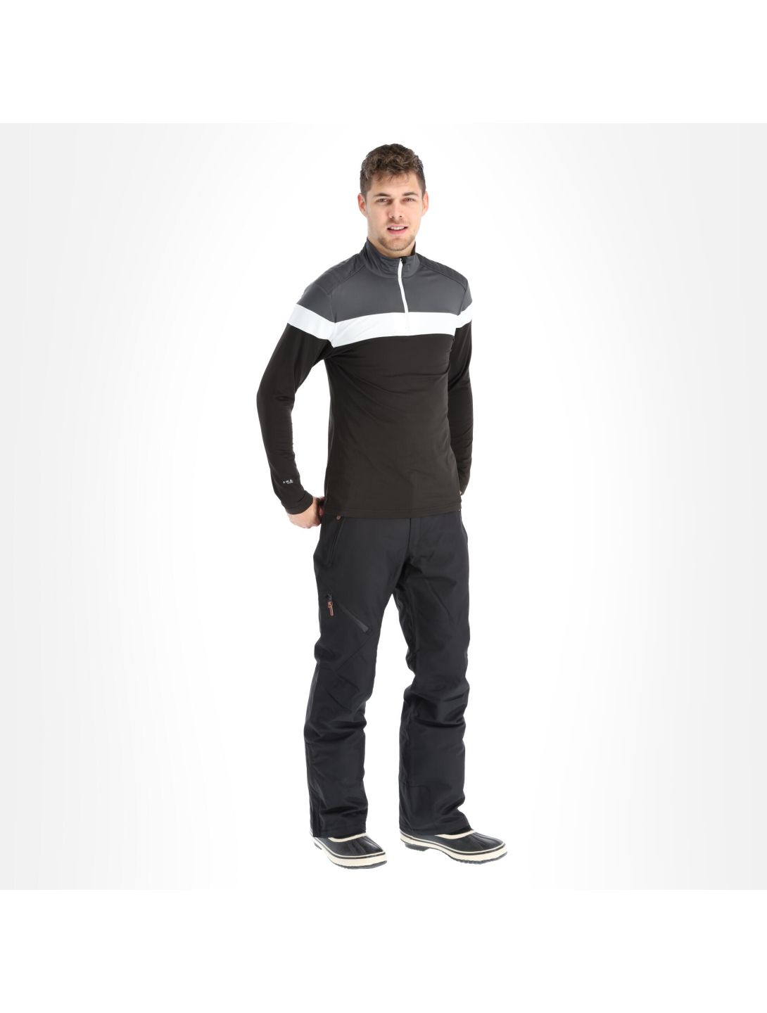 Icepeak, Firth Pullover Herren schwarz