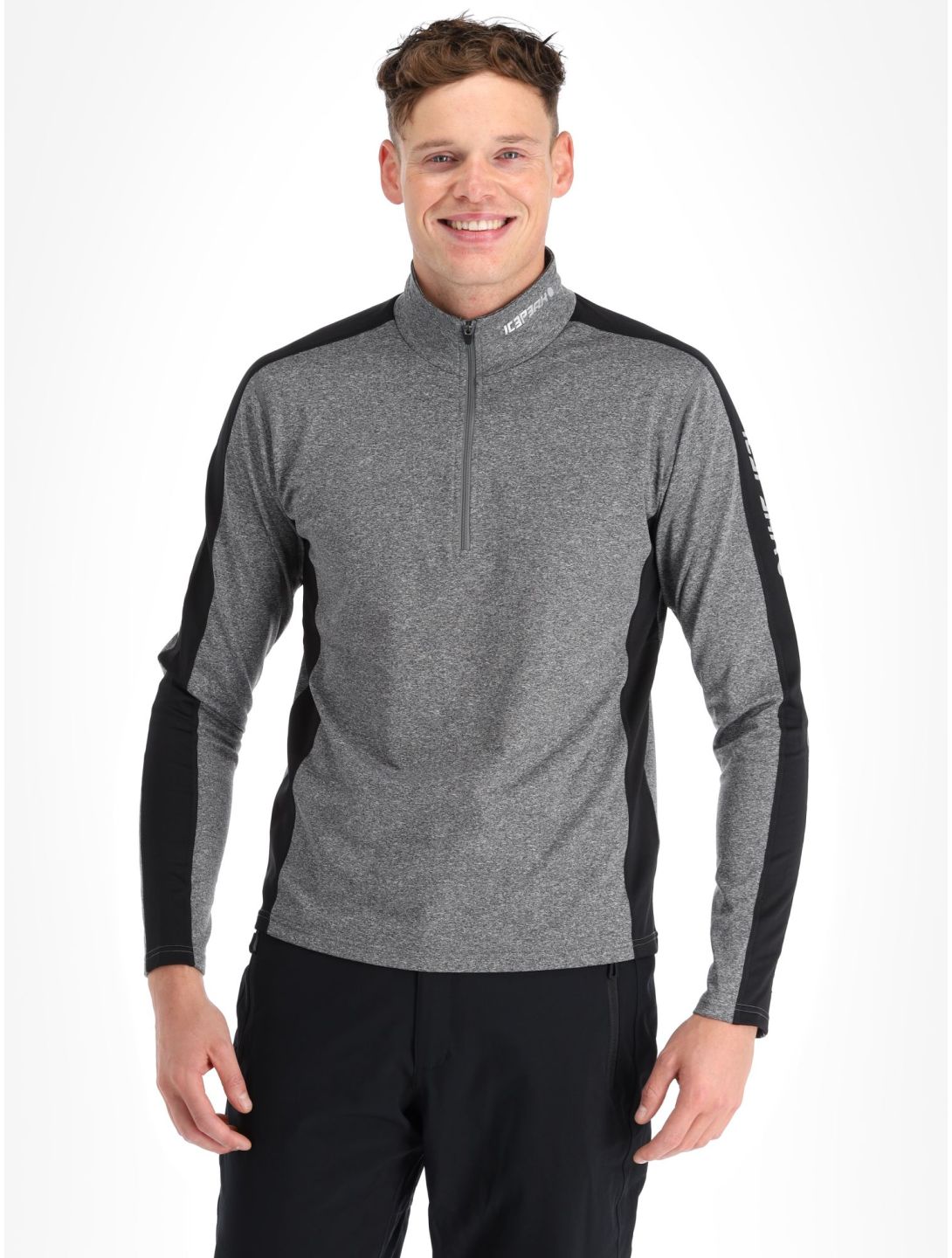 Icepeak, Fleminton Pullover Herren Lead-Grey grau 