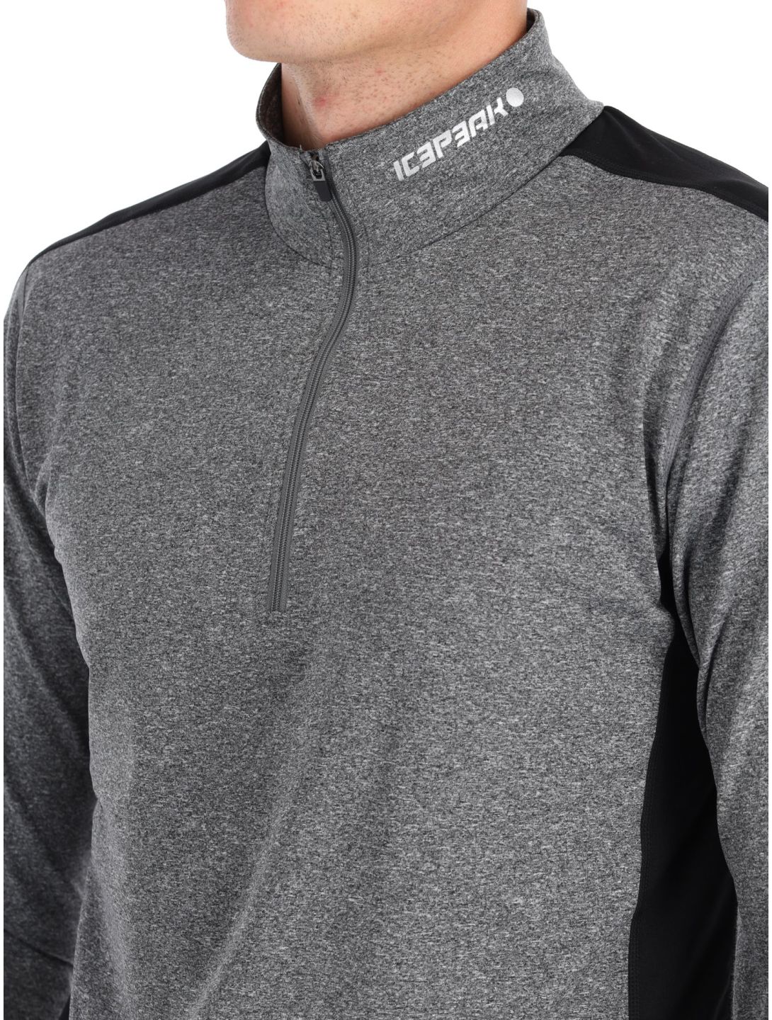 Icepeak, Fleminton Pullover Herren Lead-Grey grau 