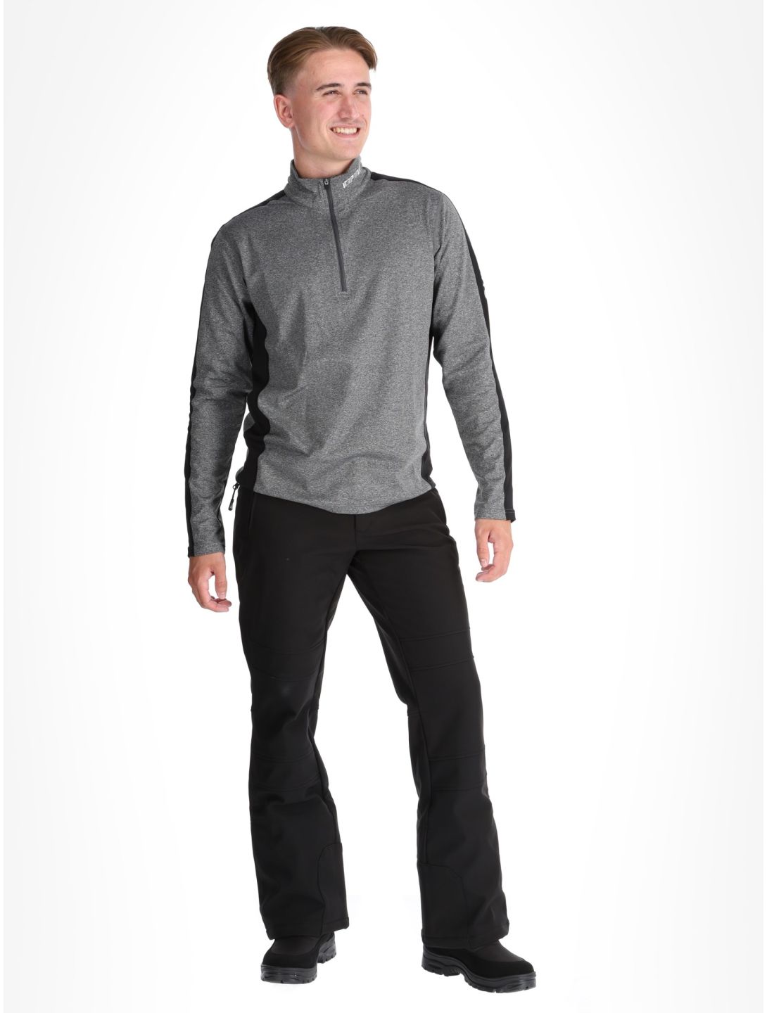 Icepeak, Fleminton Pullover Herren Lead-Grey grau 