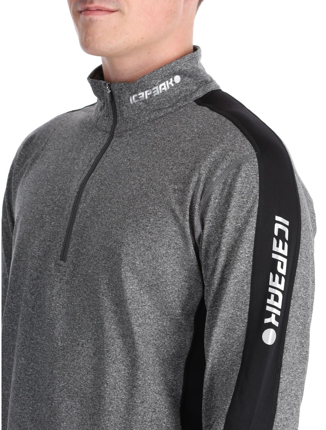 Icepeak, Fleminton Pullover Herren Lead-Grey grau 