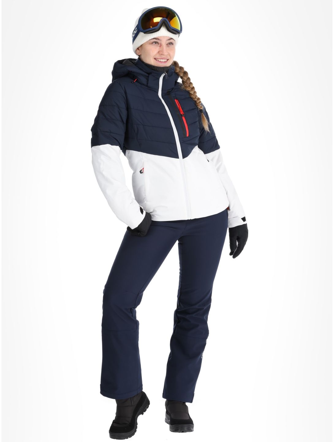 Icepeak, Florala Skijacke Damen Dark Blue blau 