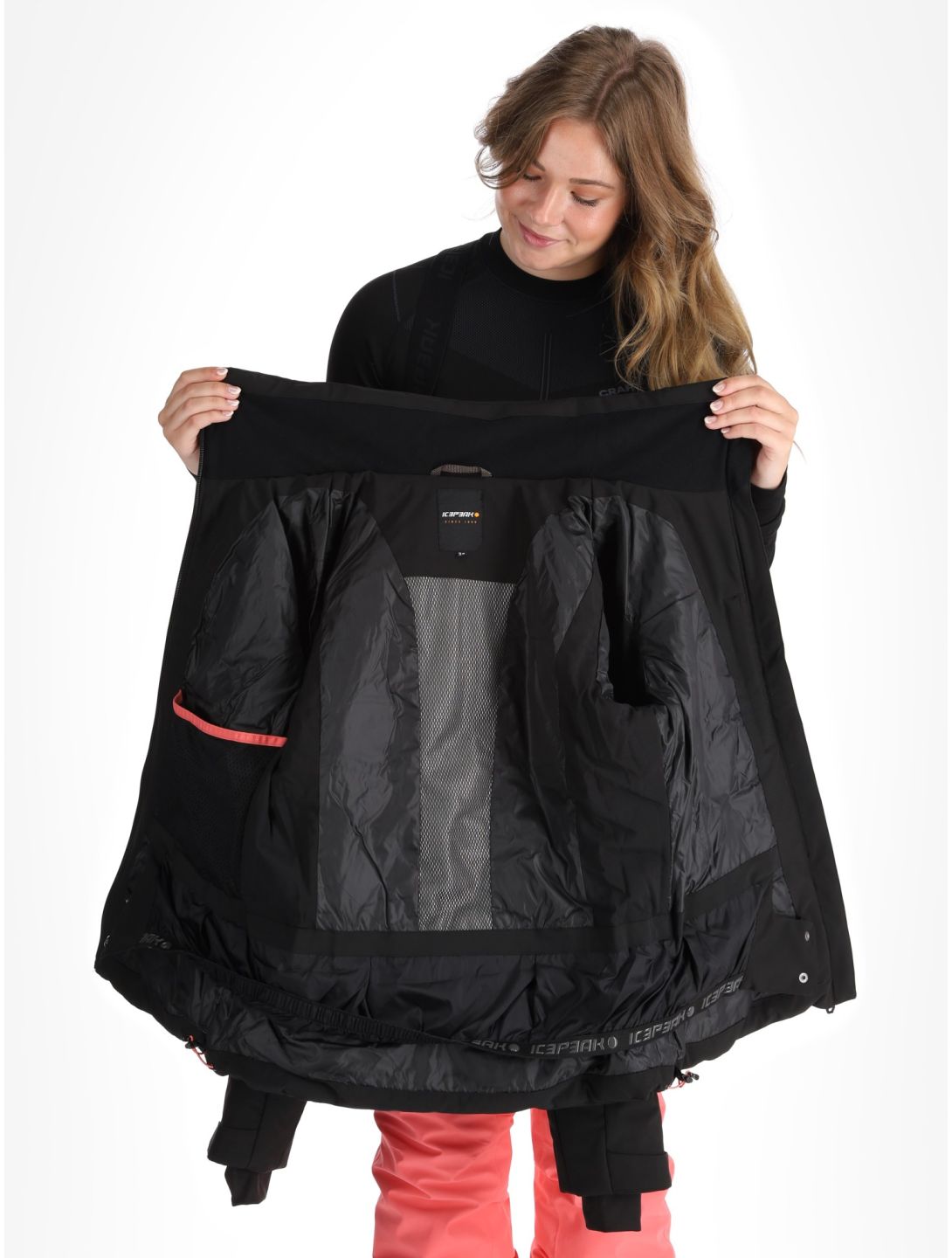 Icepeak, Flovilla Skijacke Damen Black schwarz 