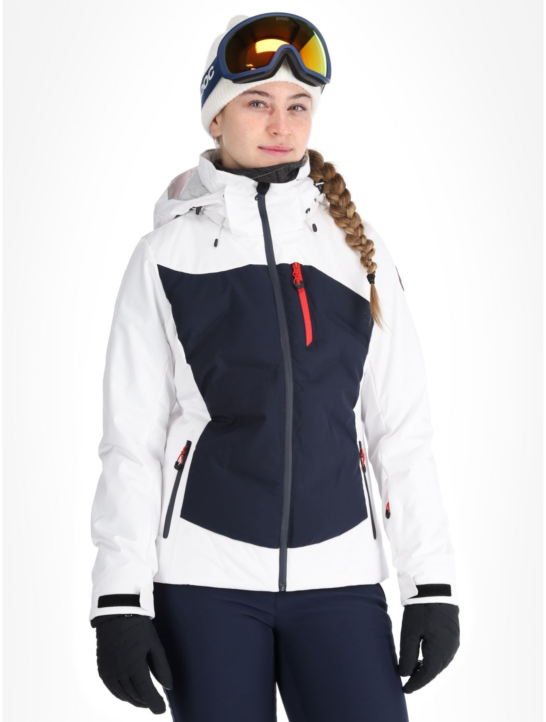 Icepeak, Flovilla Skijacke Damen Optic White weiß 