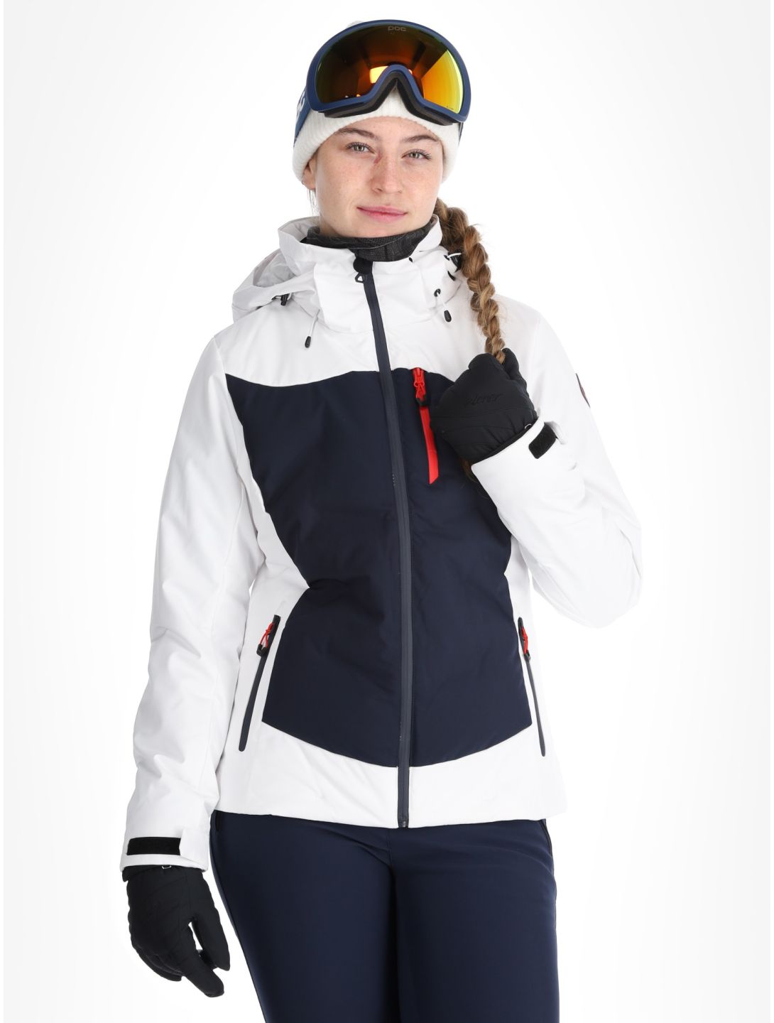 Icepeak, Flovilla Skijacke Damen Optic White weiß 