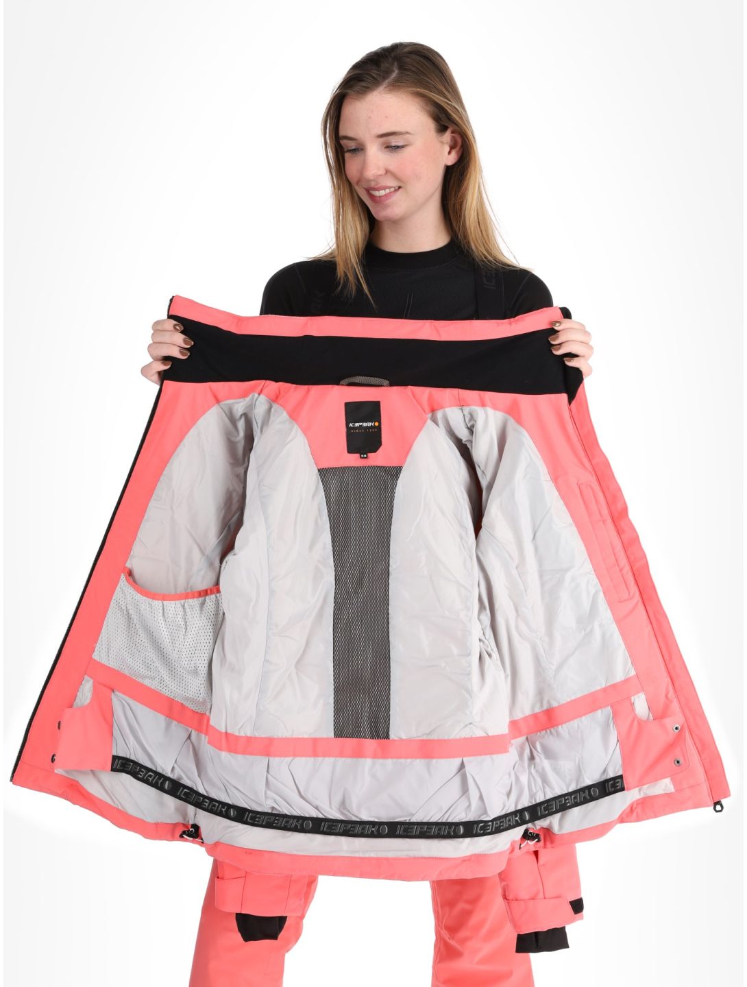 Icepeak, Flovilla Skijacke Damen Pink rosa 