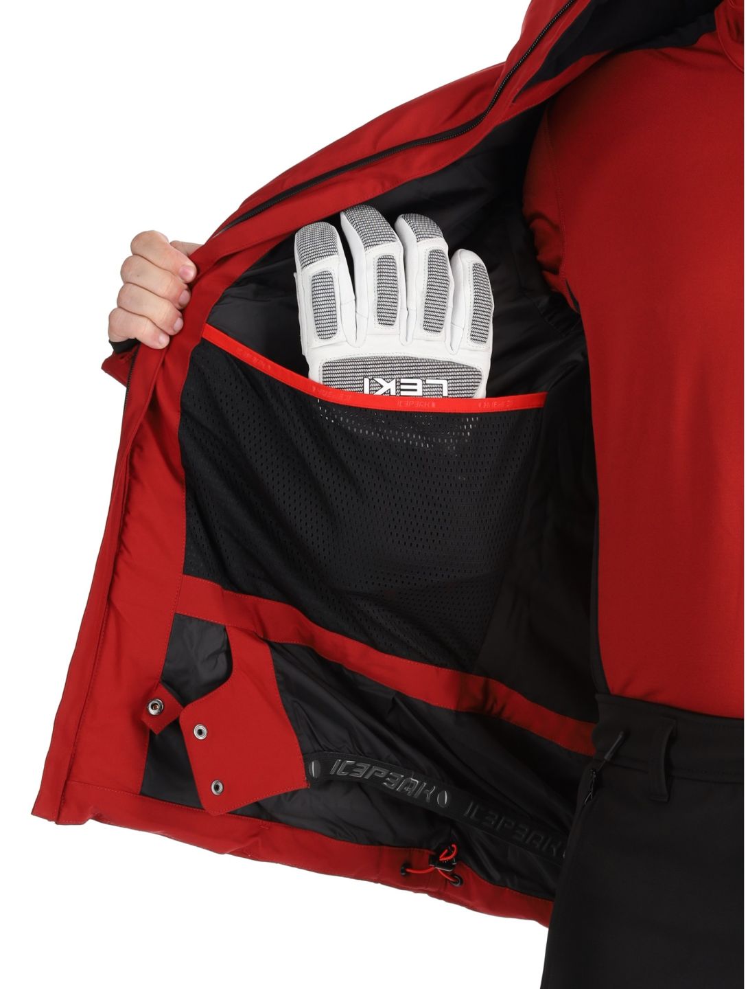 Icepeak, Foley Skijacke Herren Cranberry rot 