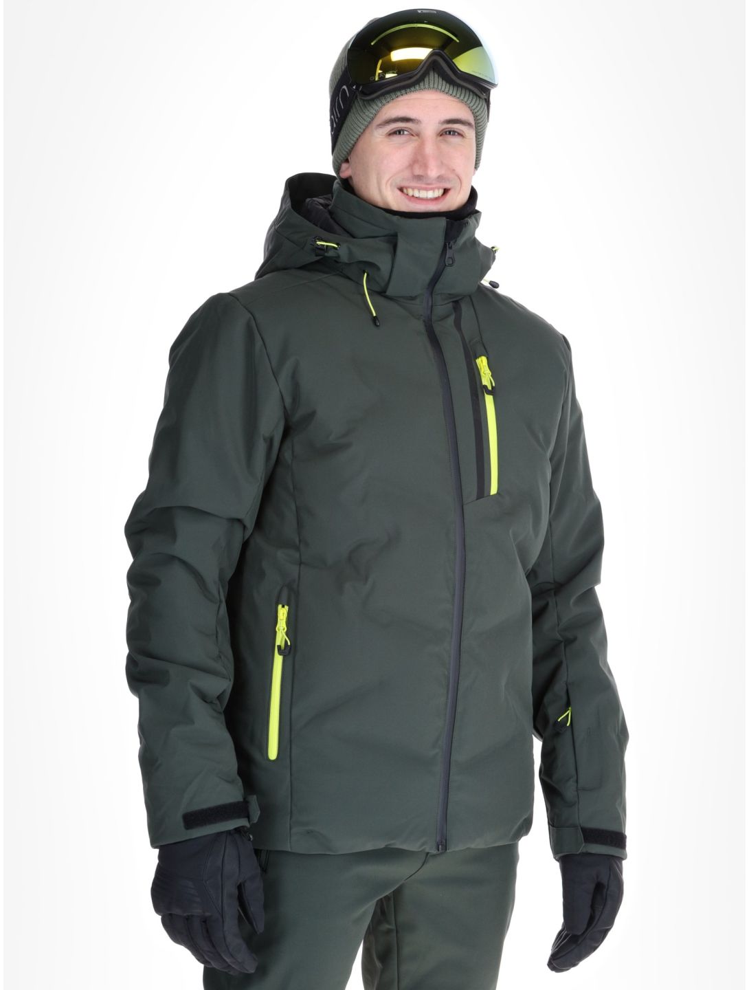 Icepeak, Foley Skijacke Herren Dark Olive grün 