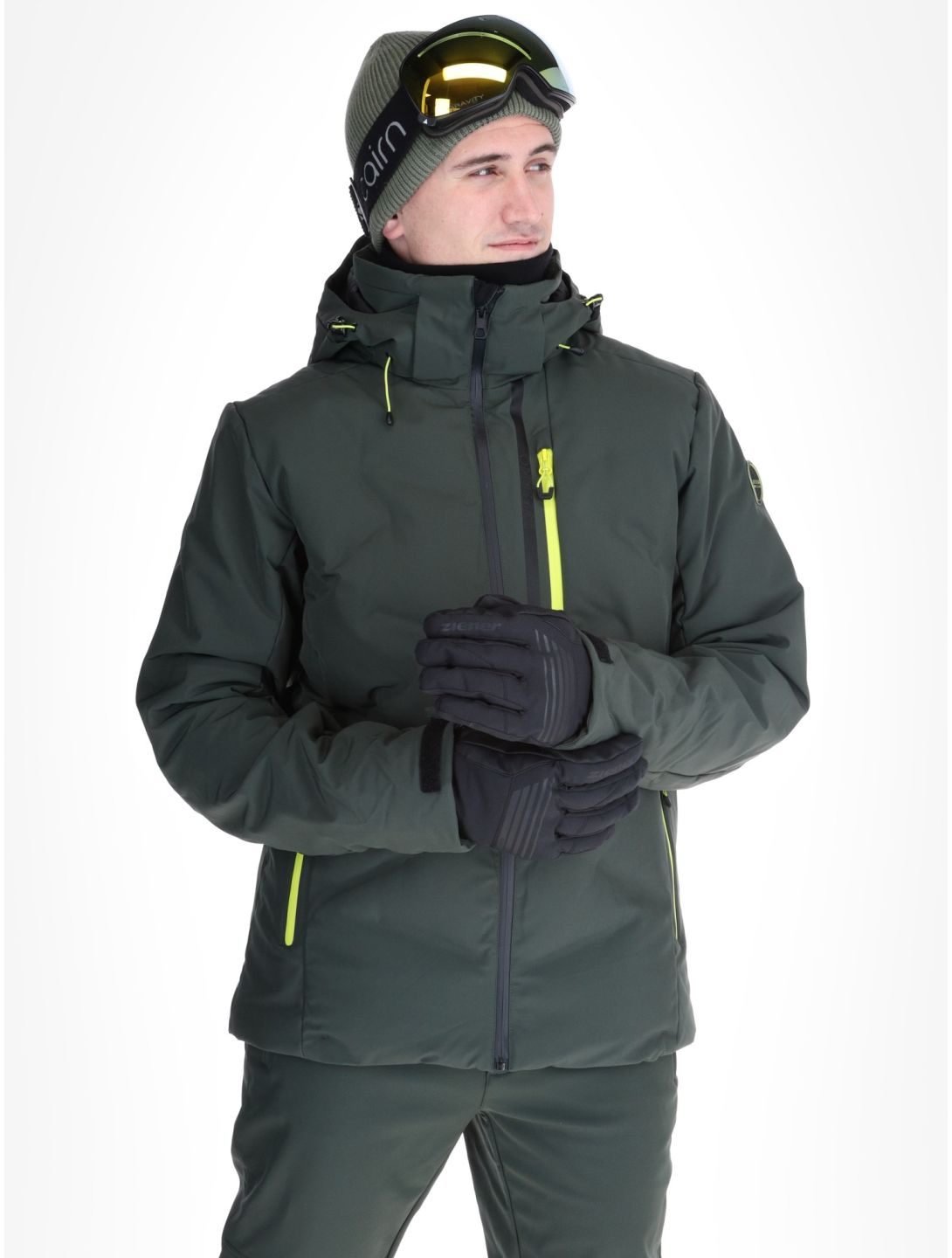 Icepeak, Foley Skijacke Herren Dark Olive grün 