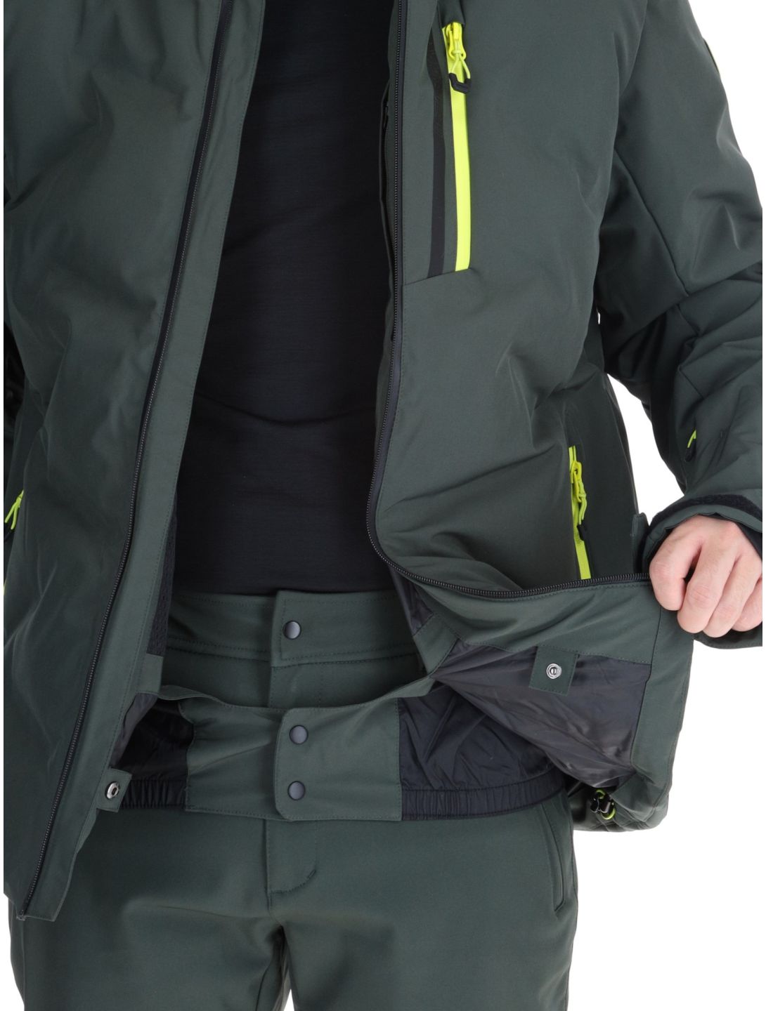 Icepeak, Foley Skijacke Herren Dark Olive grün 