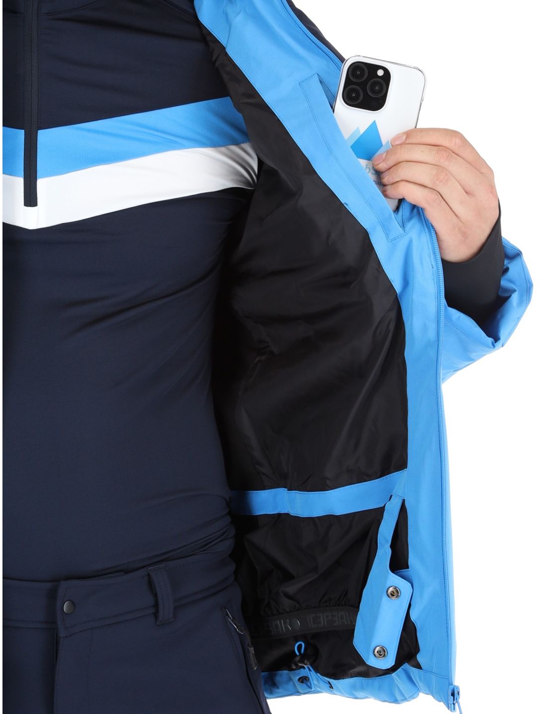 Icepeak, Folsom Skijacke Herren Dark Blue blau 