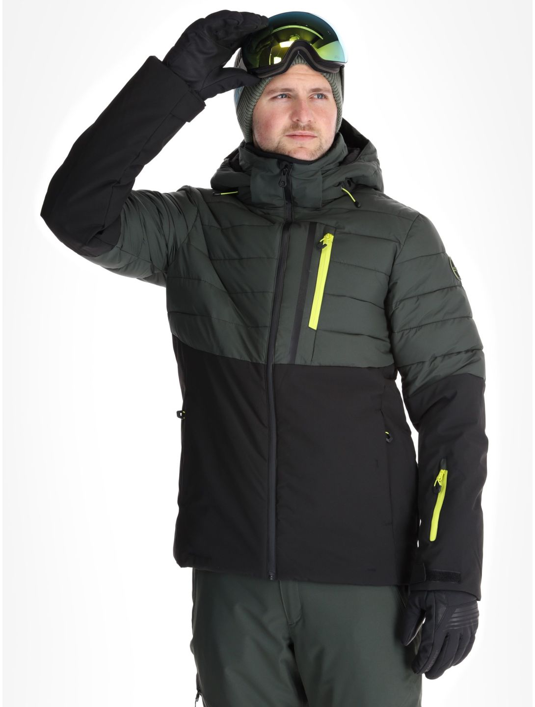 Icepeak, Folsom Skijacke Herren Dark Olive grün 