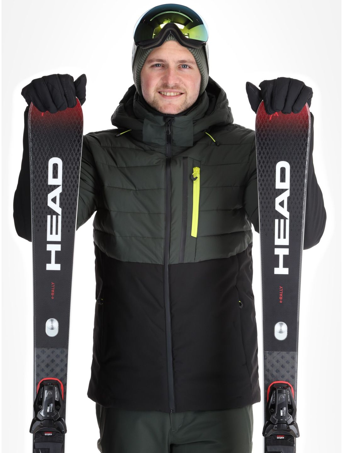 Icepeak, Folsom Skijacke Herren Dark Olive grün 