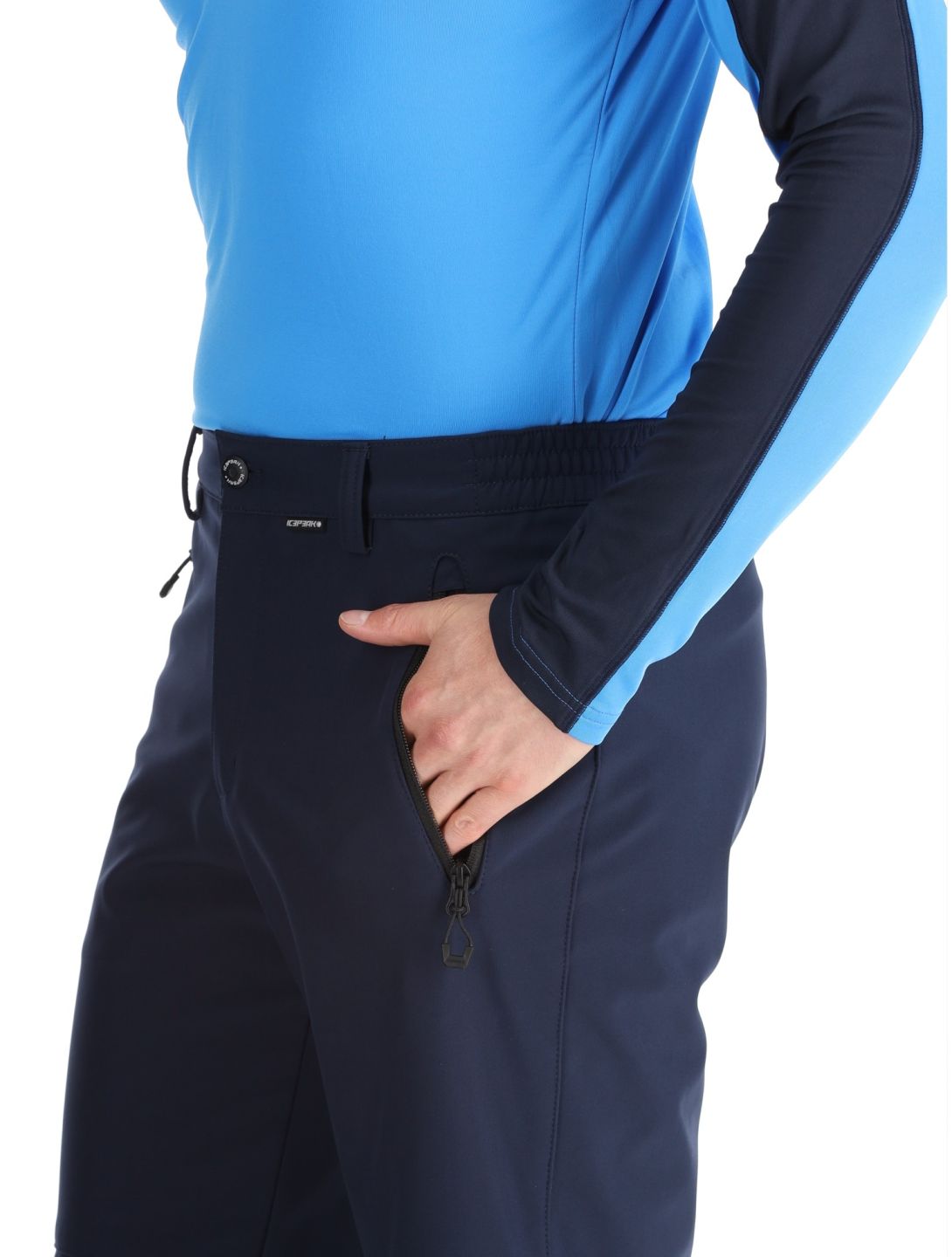 Icepeak, Frankfurt Softshell Skihose Herren Dark Blue blau 