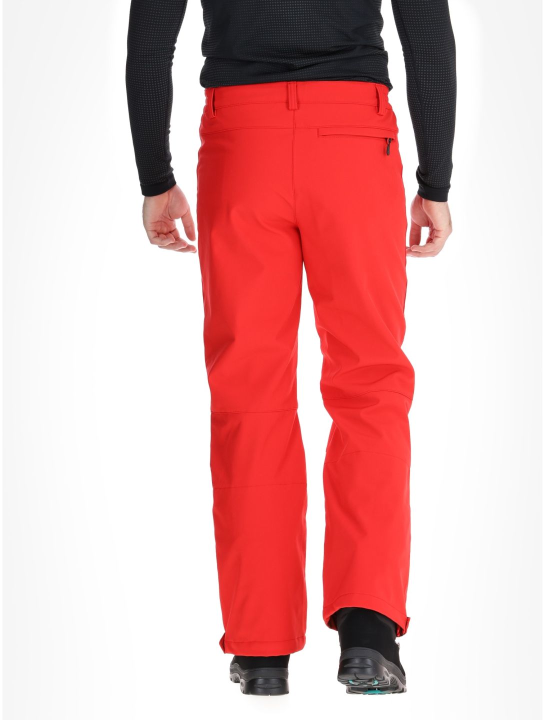 Icepeak, Frankfurt Softshell Skihose kurzes Modell Herren Coral-Red rot 