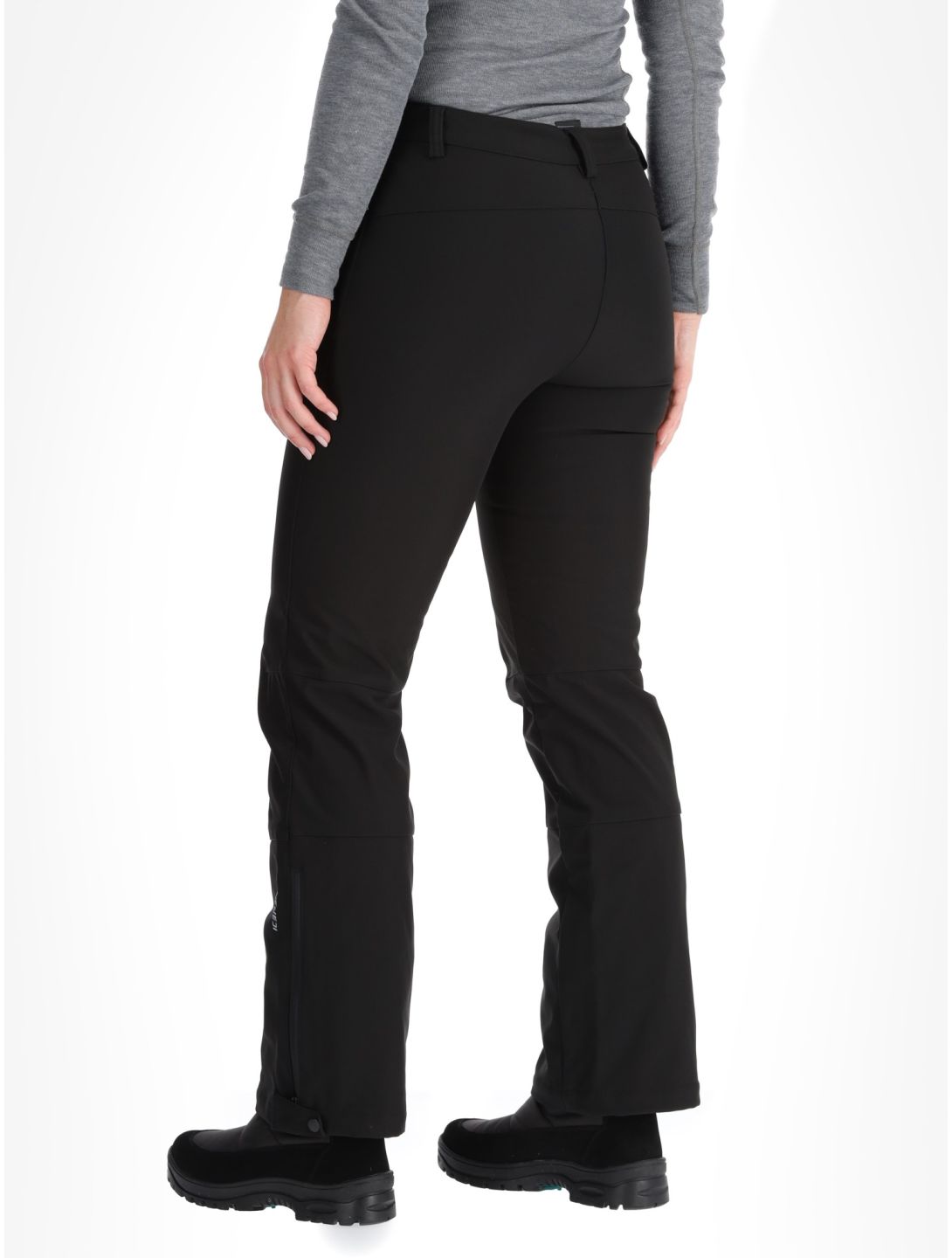 Icepeak, Frechen Softshell Skihose Damen Black schwarz 