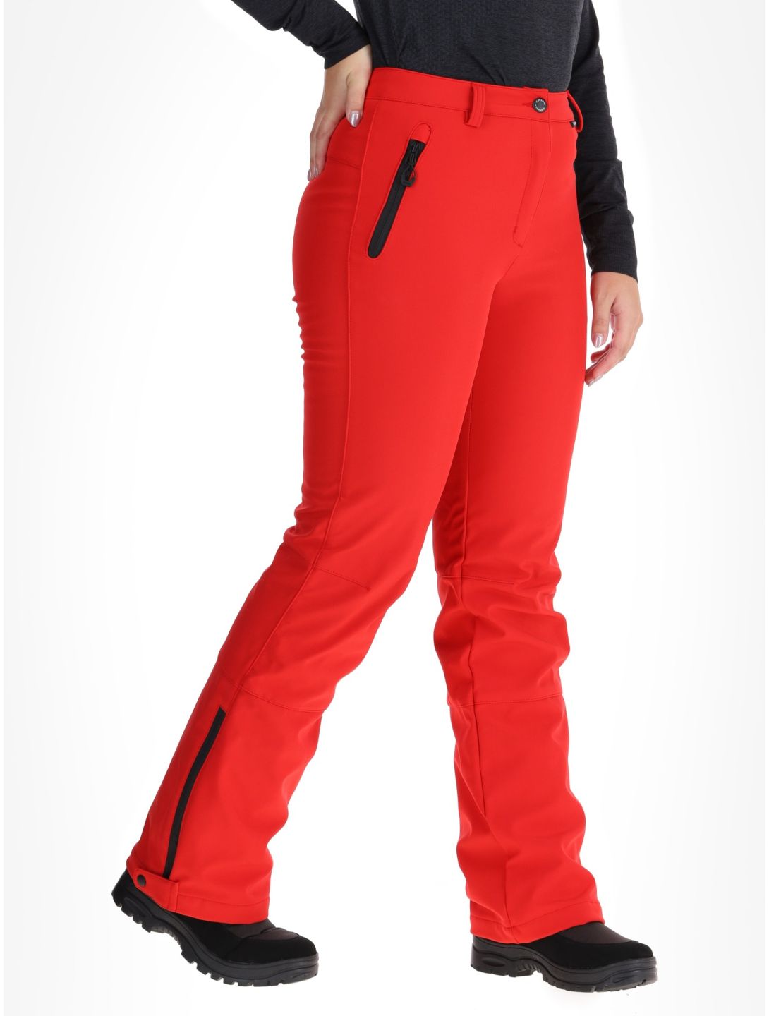 Icepeak, Frechen Softshell Skihose Damen Coral-Red rot 