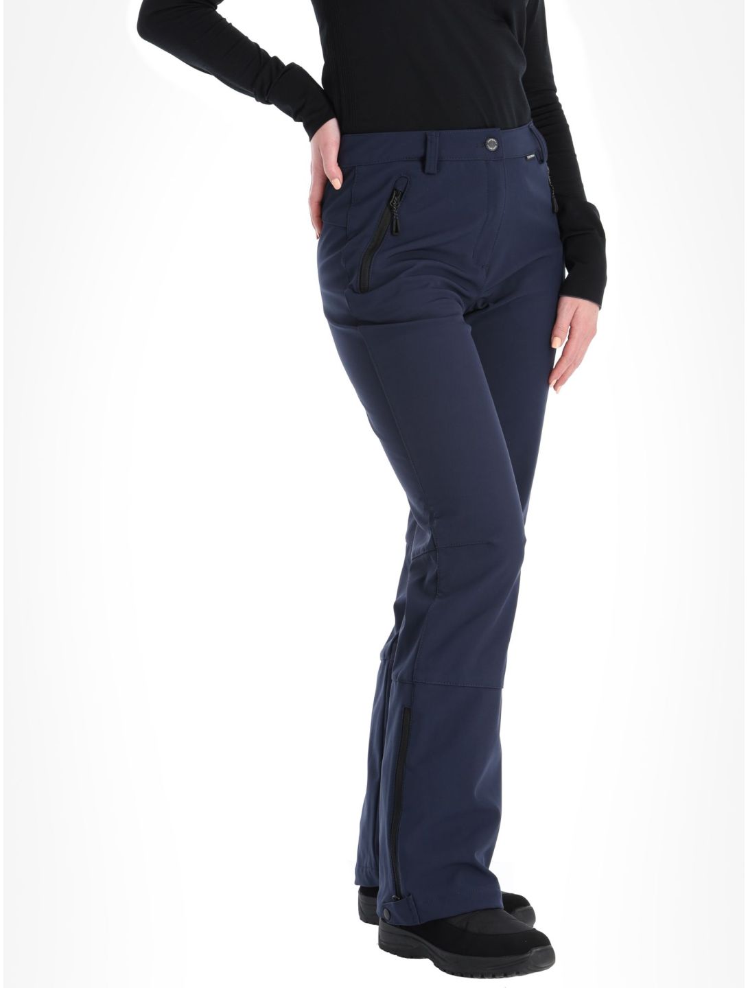 Icepeak, Frechen Softshell Skihose Damen Dark Blue blau 