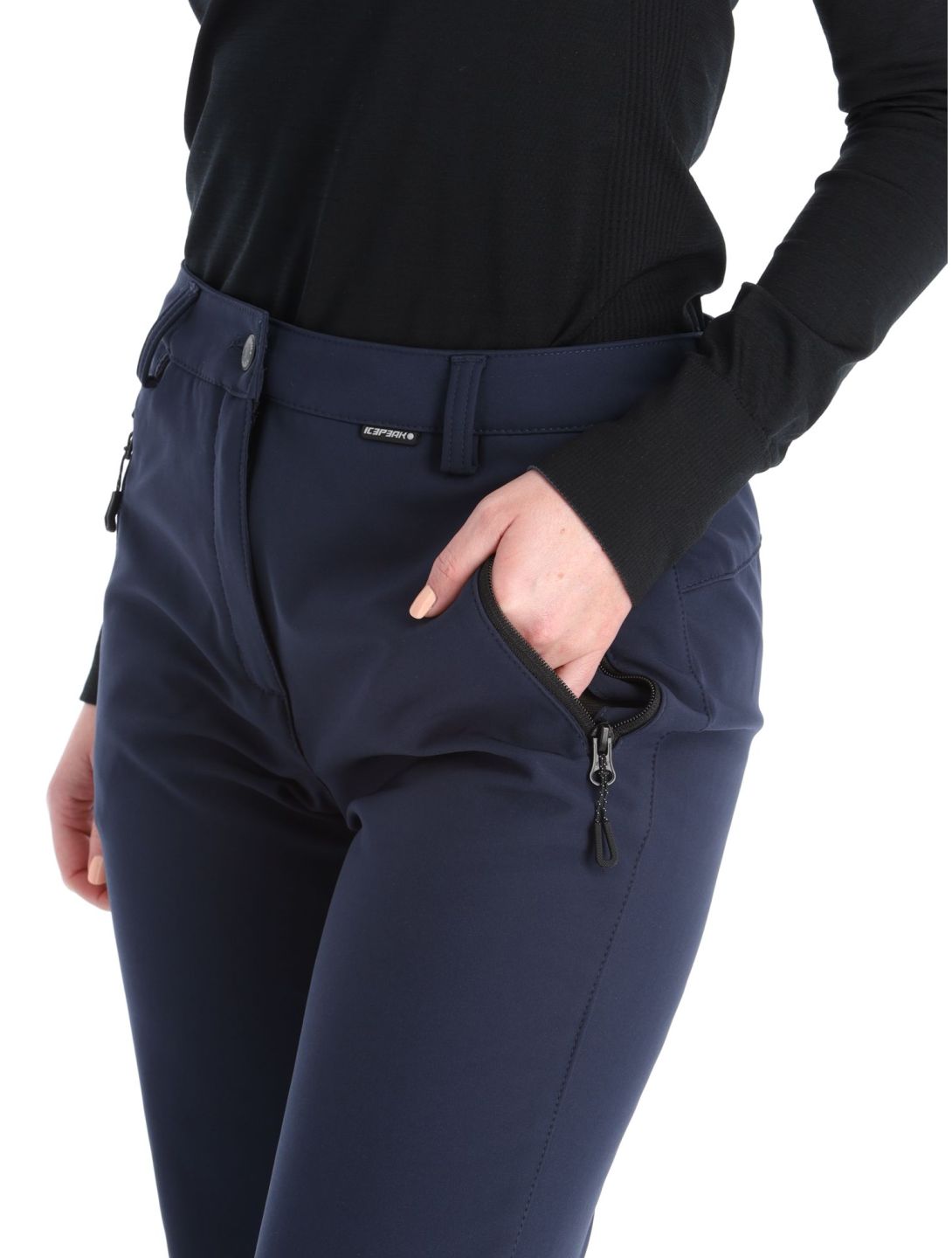 Icepeak, Frechen Softshell Skihose Damen Dark Blue blau 