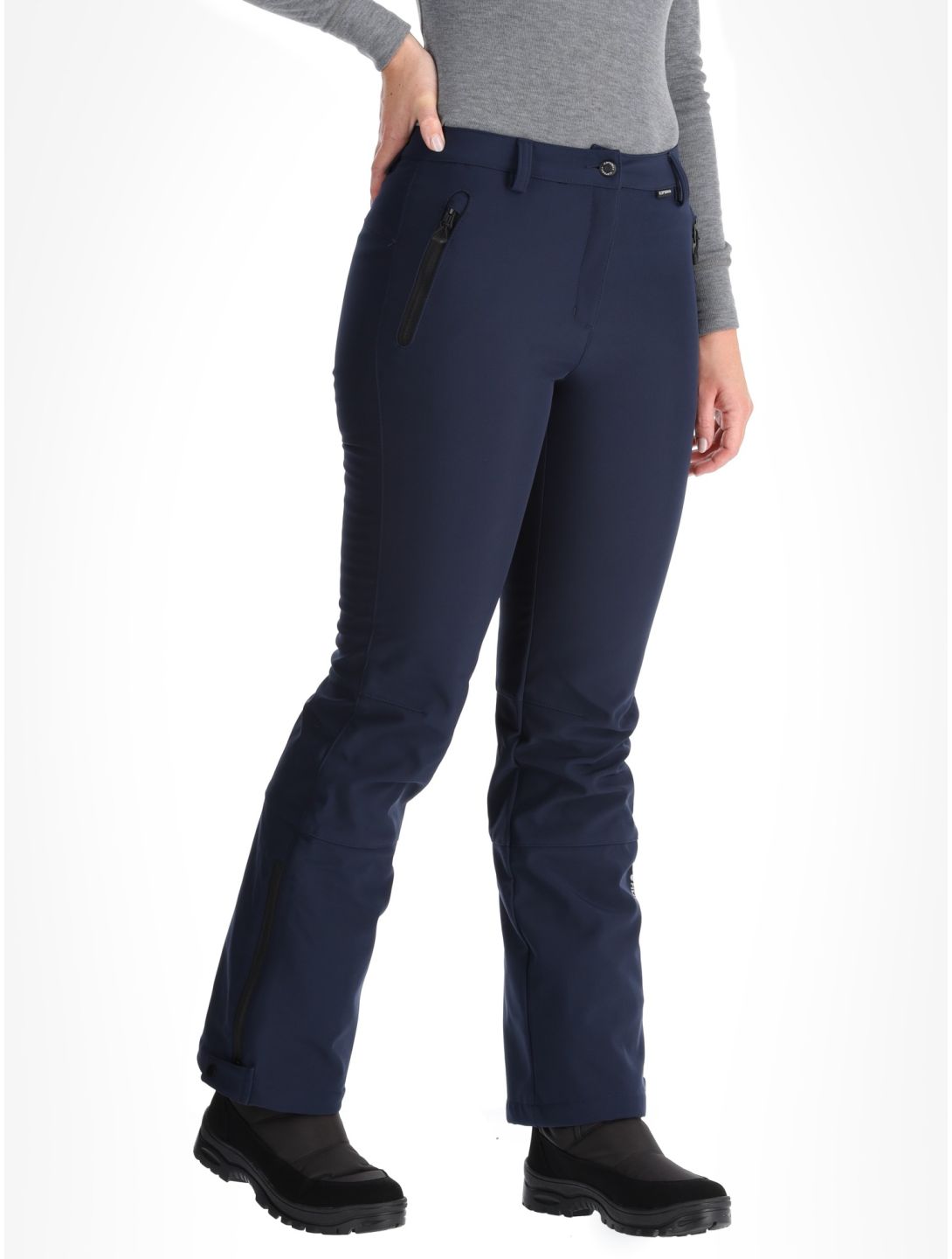 Icepeak, Frechen Softshell Skihose Damen Dark Blue blau 