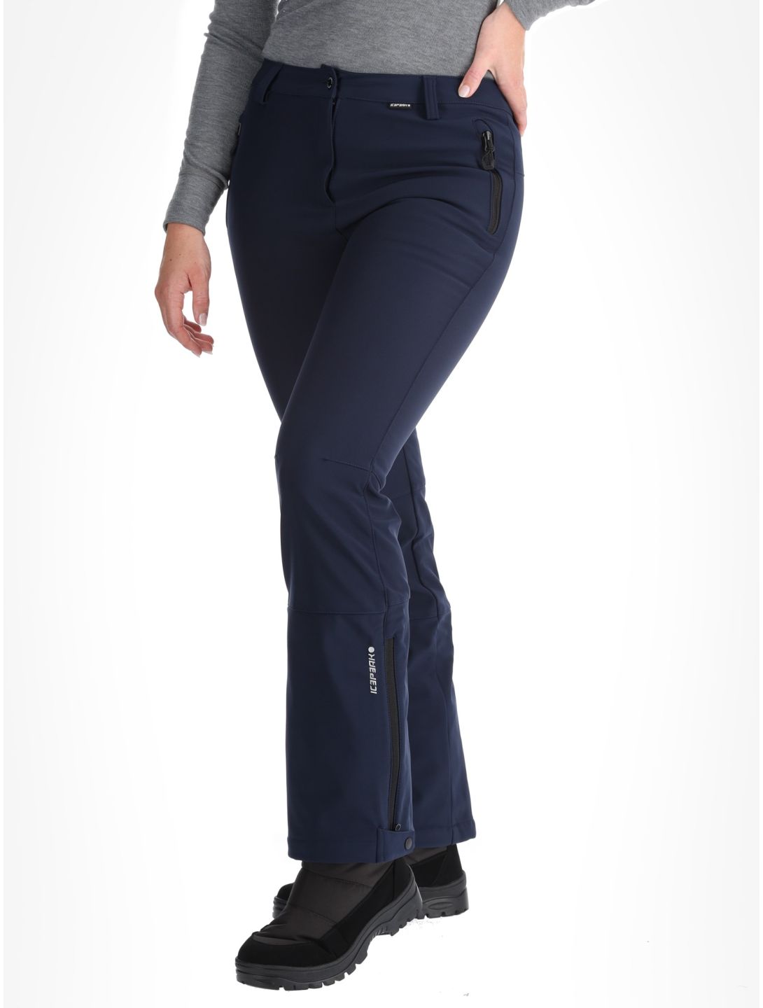 Icepeak, Frechen Softshell Skihose Damen Dark Blue blau 