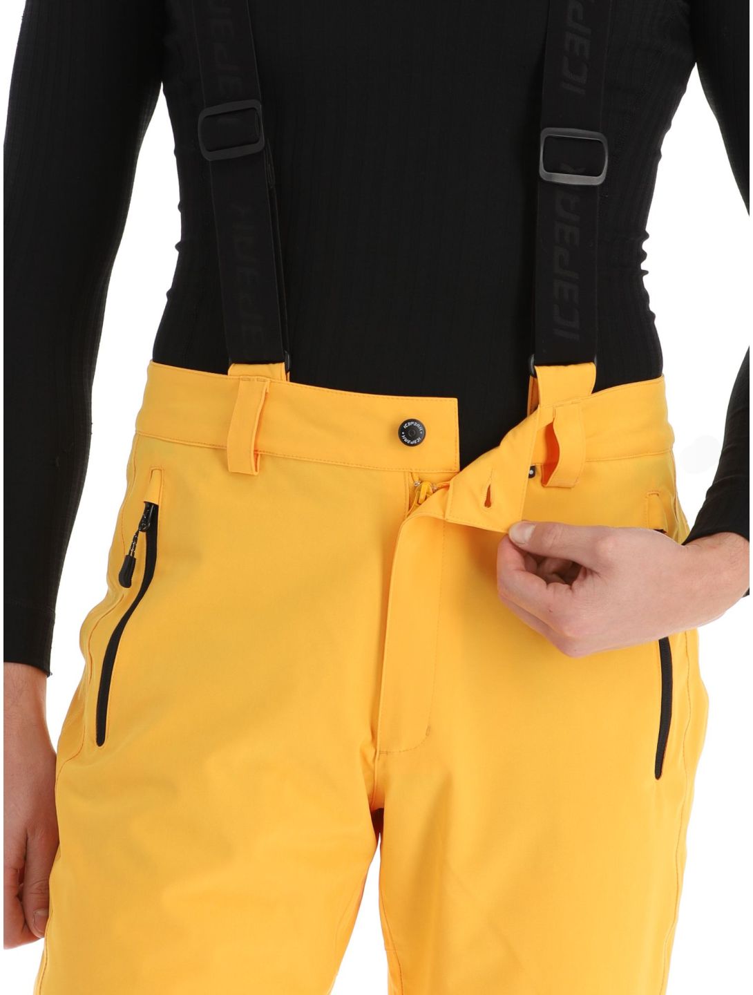 Icepeak, Freiberg Skihose kurzes Modell Herren Yellow gelb 