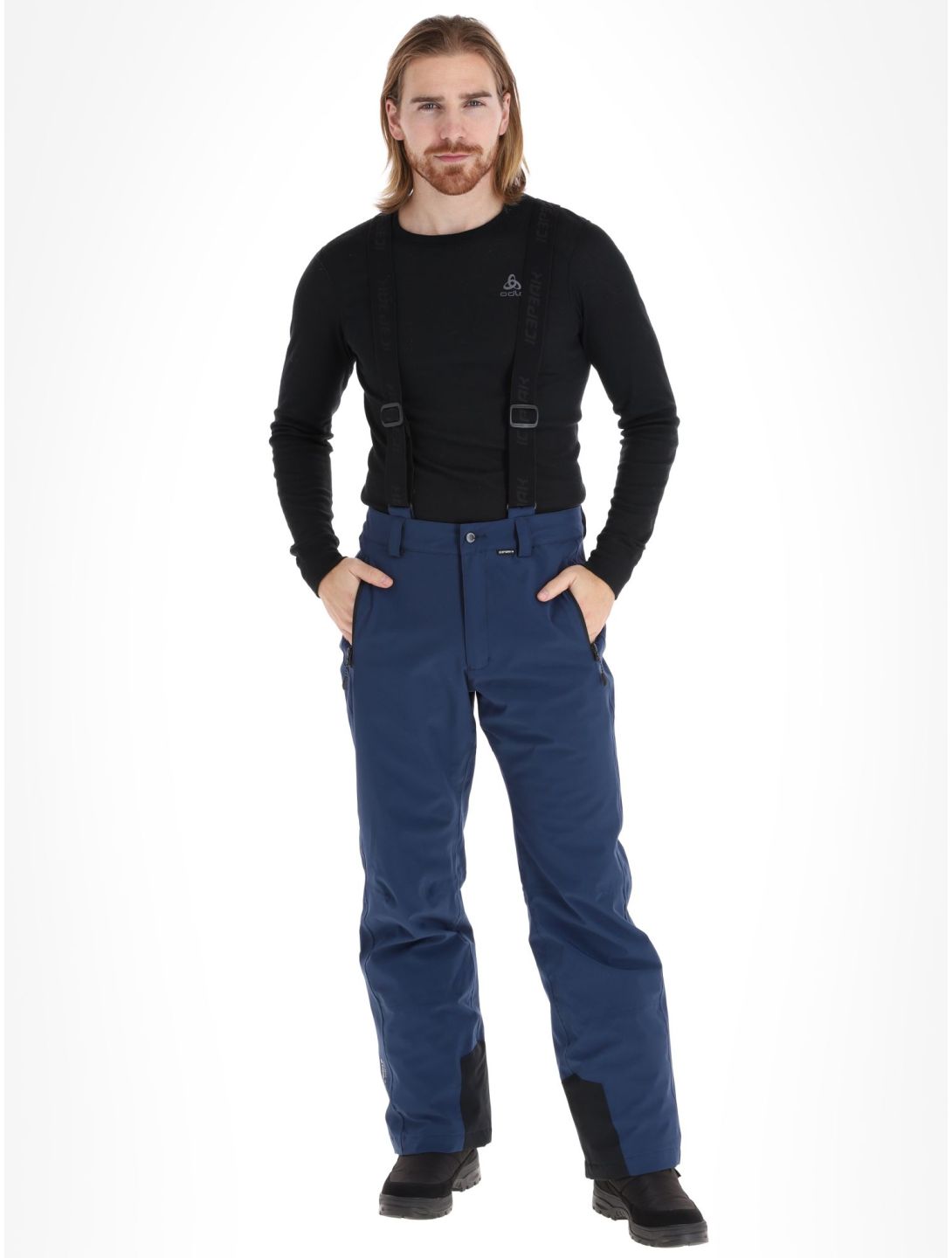 Icepeak, Freiberg Skihose kurzes Modell Herren Dark Blue blau 